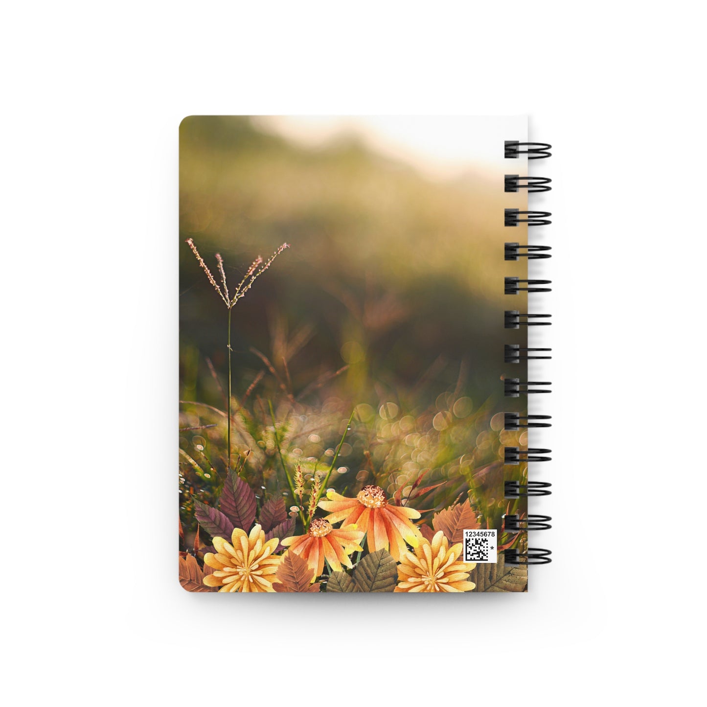 Thankful Autumn Vibes, Spiral Bound Journal (lined)