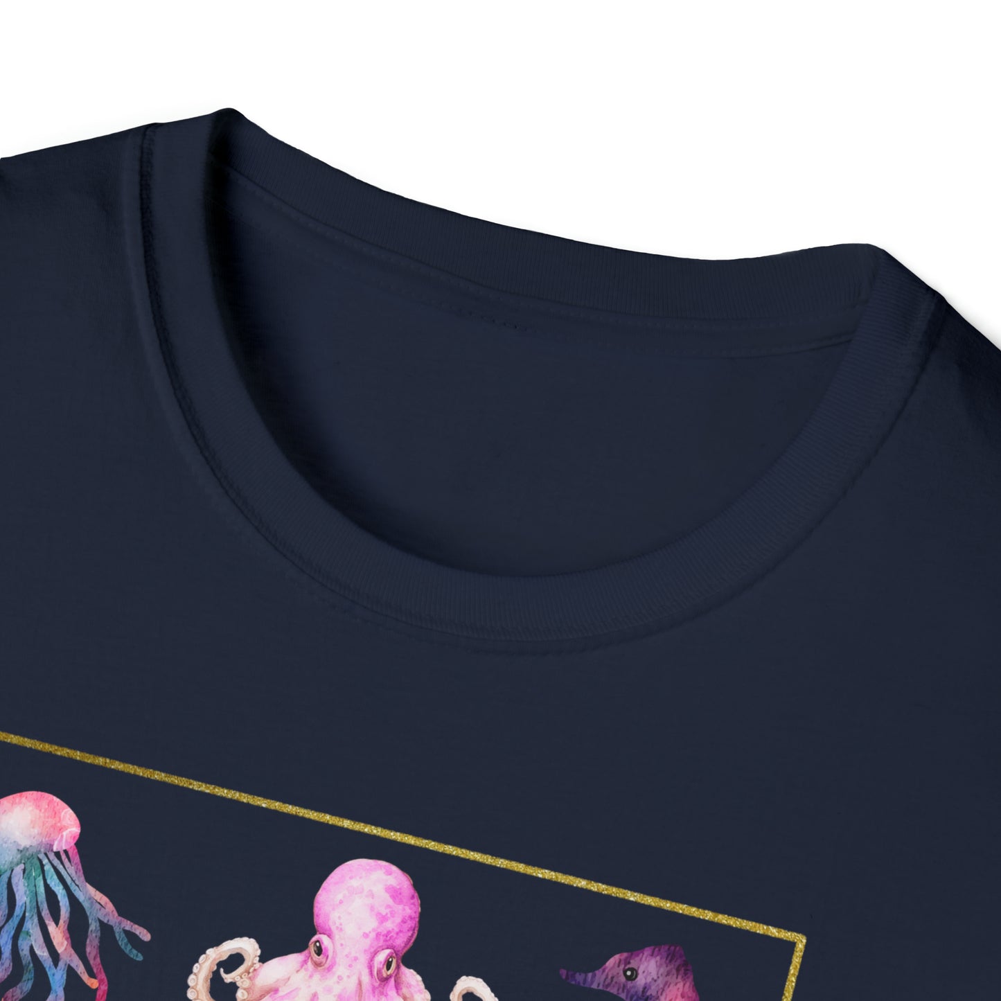 Sea life - Unisex Softstyle T-Shirt Just for fun