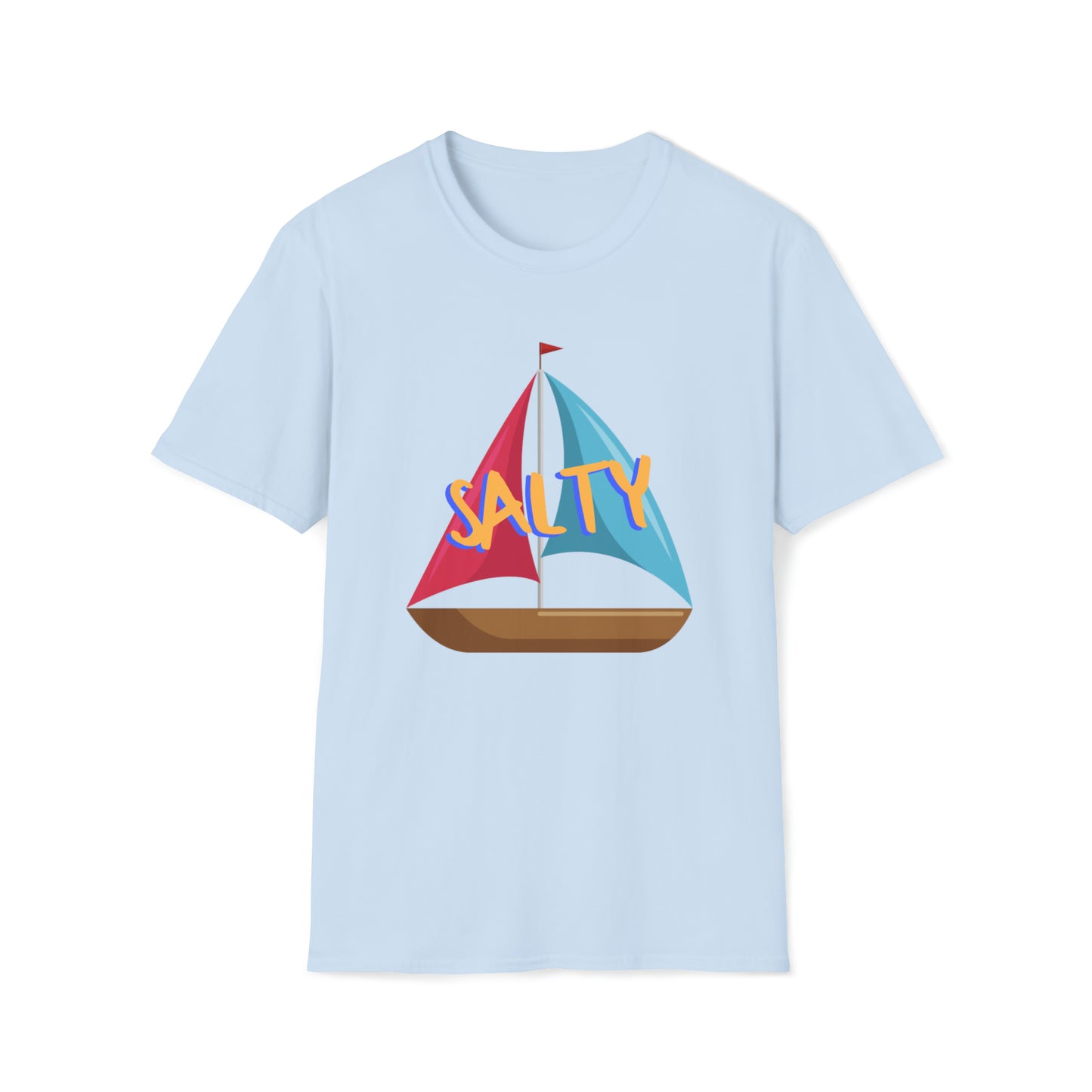 Salty Sailing - Unisex Softstyle T-Shirt