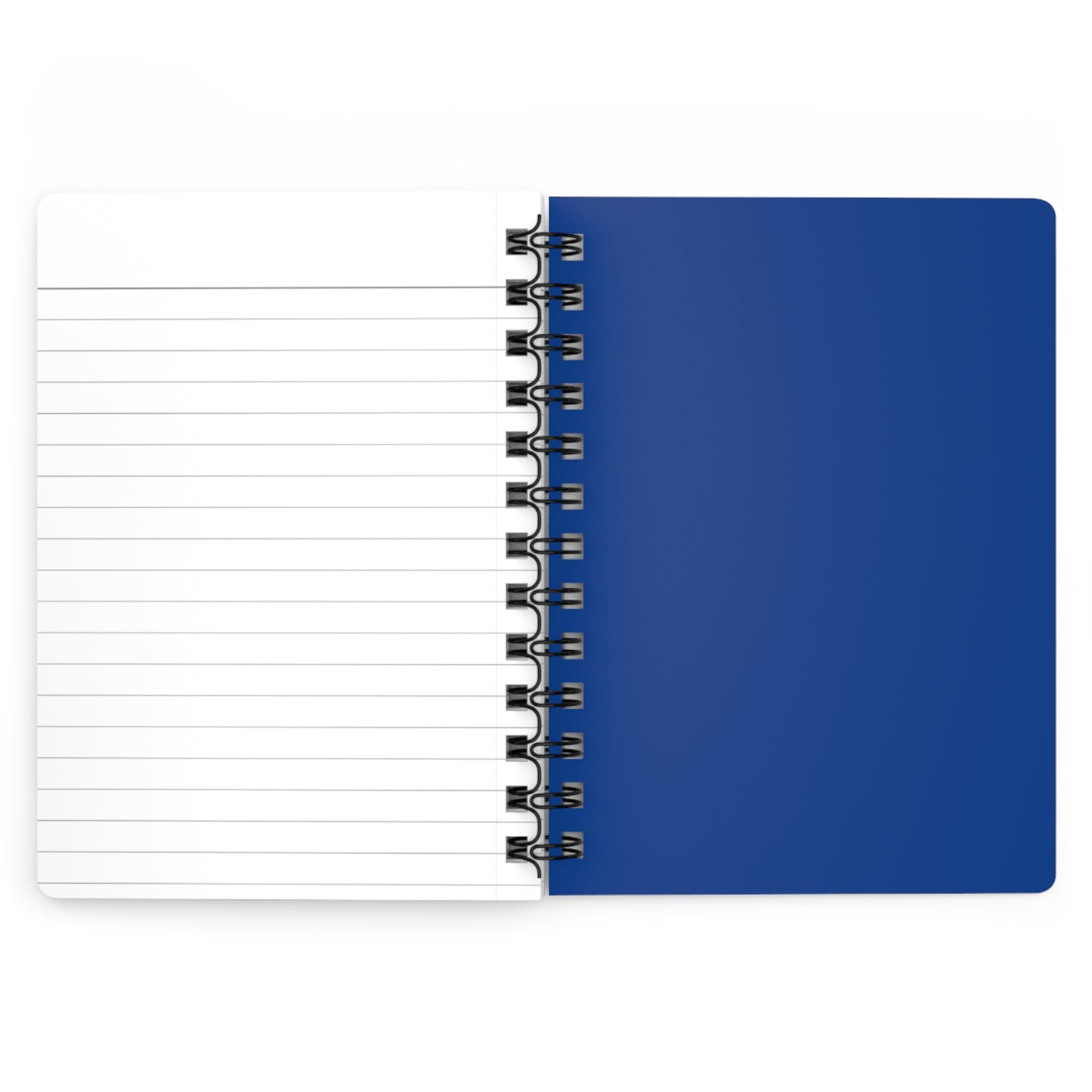 Love anchors the soul - Spiral Bound Journal (Blue)