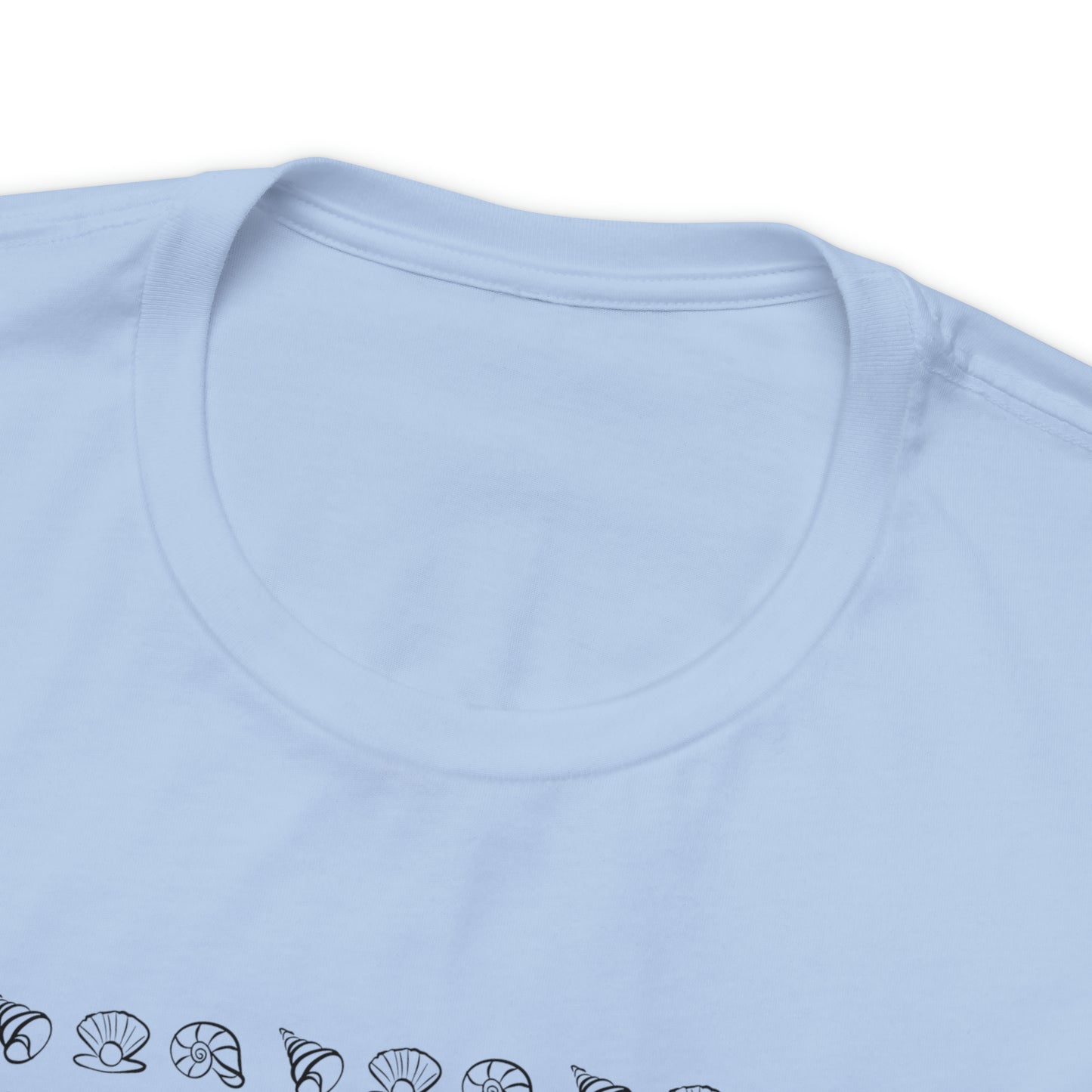 Summer Seashells Unisex Jersey Short Sleeve Tee