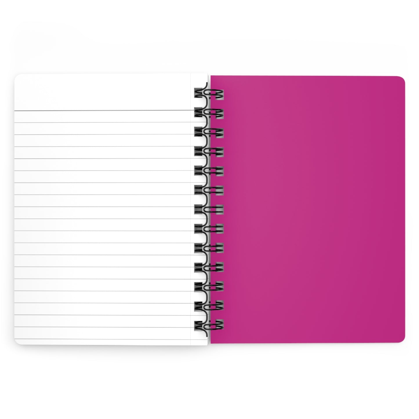 Love anchors the soul - Spiral Bound Journal (Dark pink)