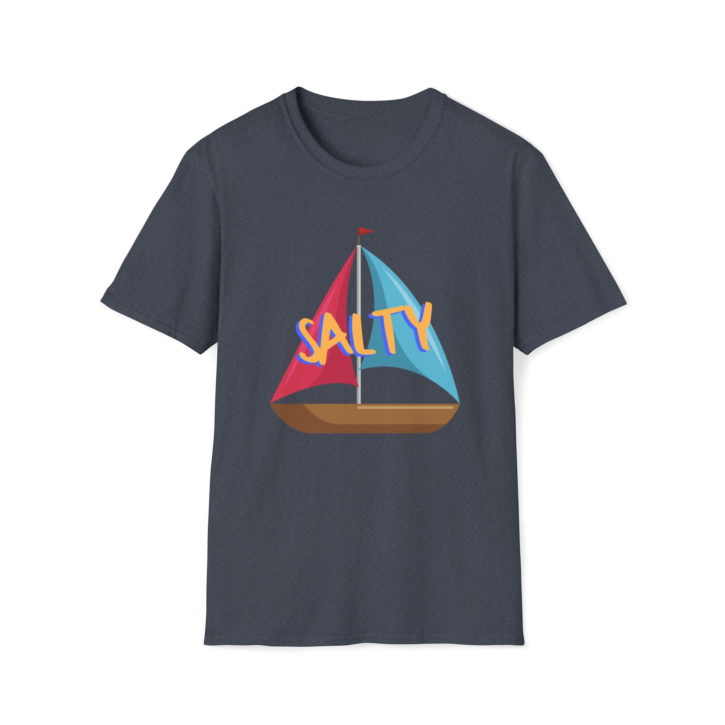 Salty Sailing - Unisex Softstyle T-Shirt