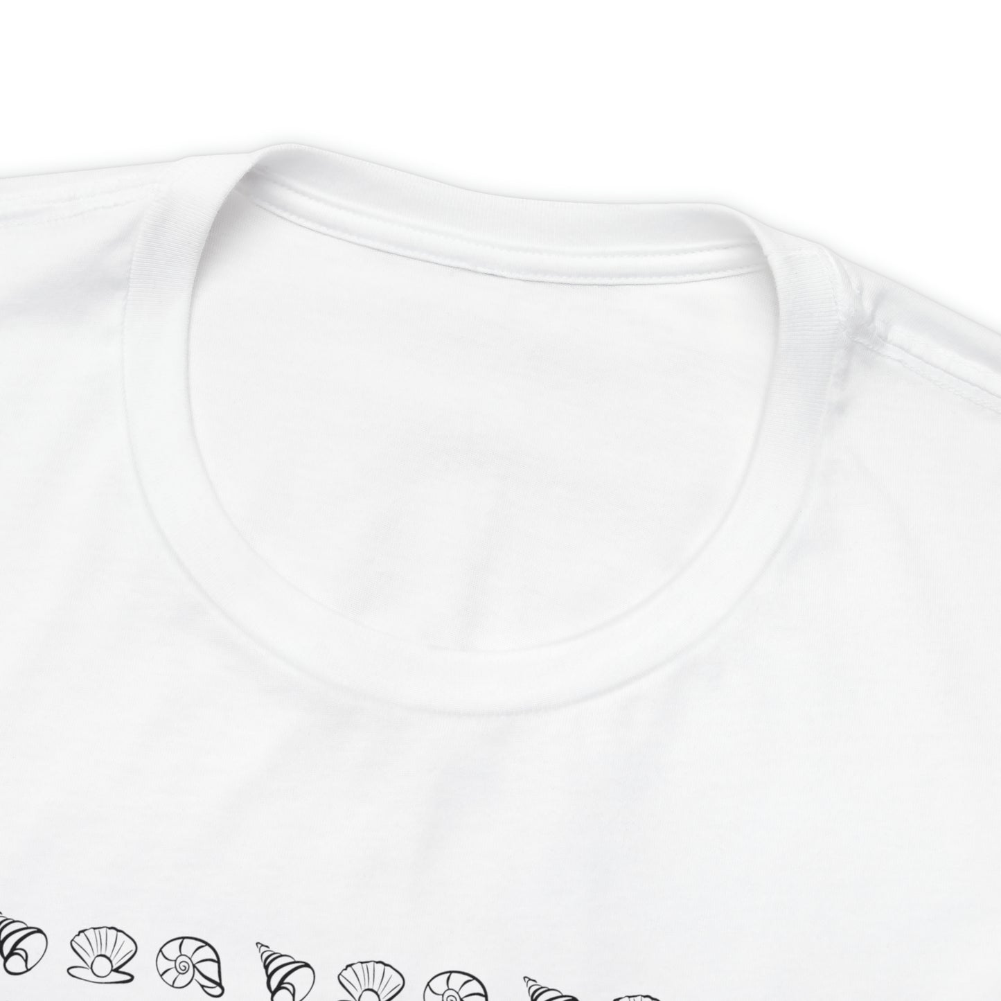 Summer Seashells Unisex Jersey Short Sleeve Tee
