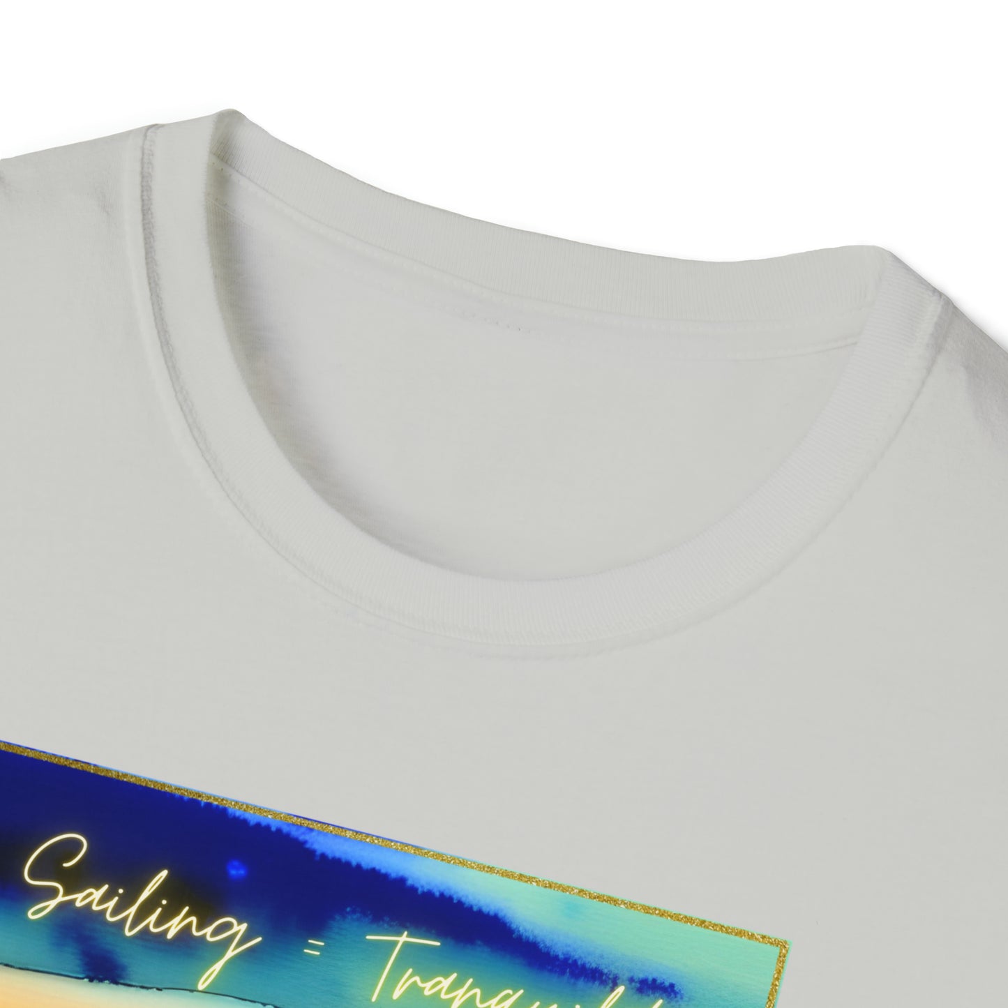 Sailing = Tranquility - Unisex Softstyle T-Shirt