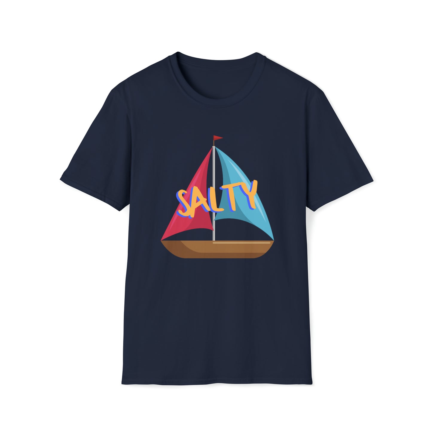 Salty Sailing - Unisex Softstyle T-Shirt