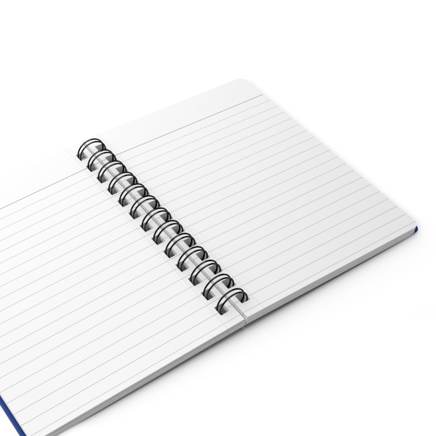 Love anchors the soul - Spiral Bound Journal (Blue)