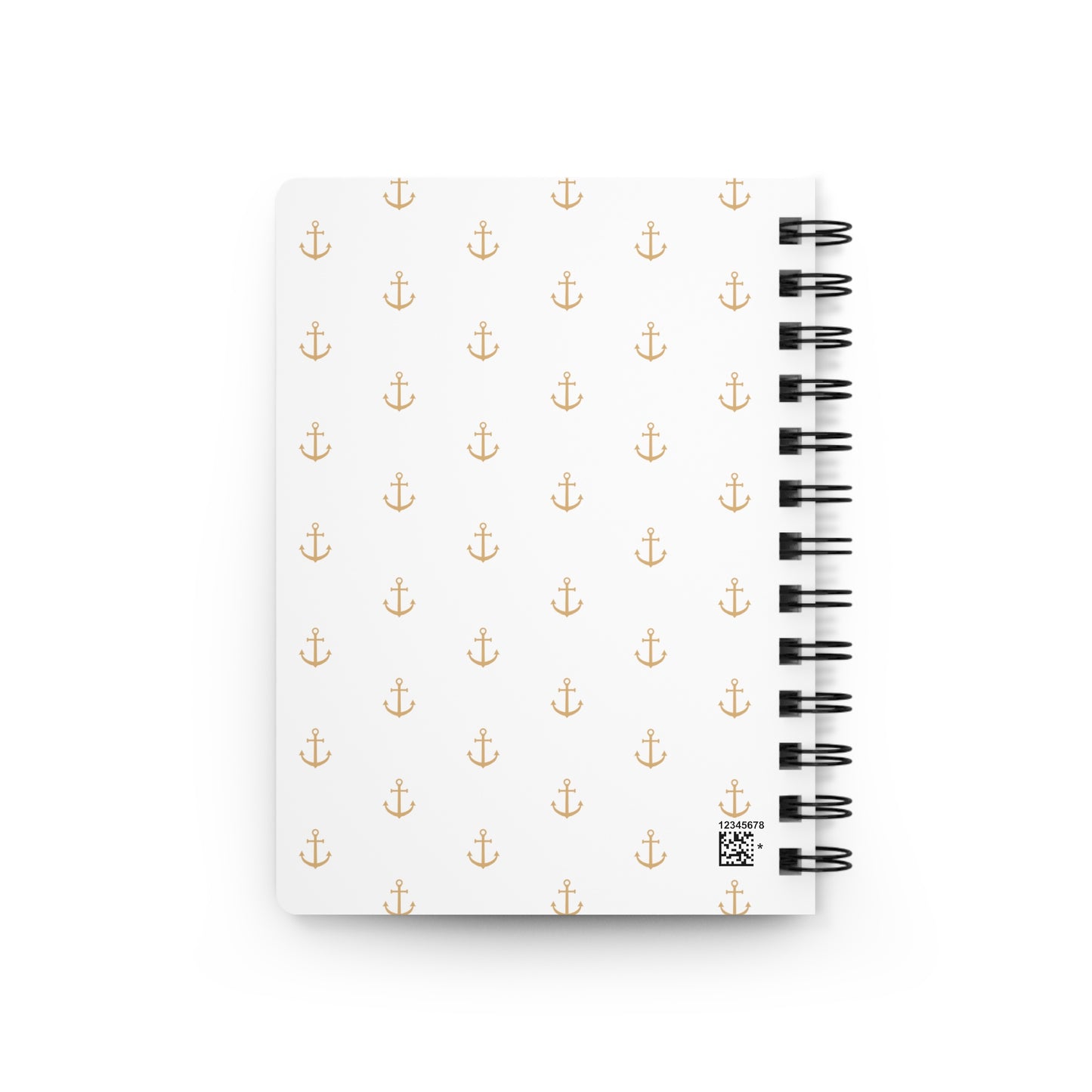 Love anchors the soul - Spiral Bound Journal (White)