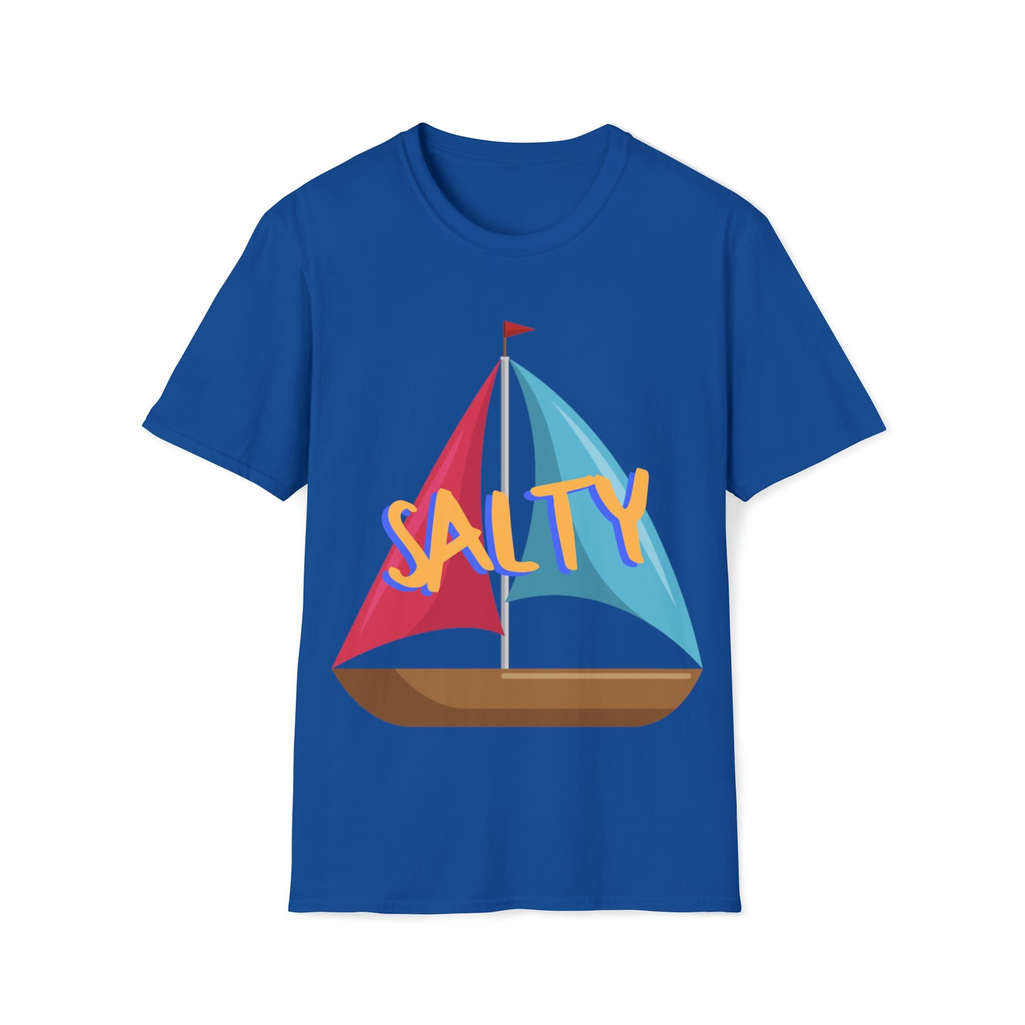 Salty Sailing - Unisex Softstyle T-Shirt
