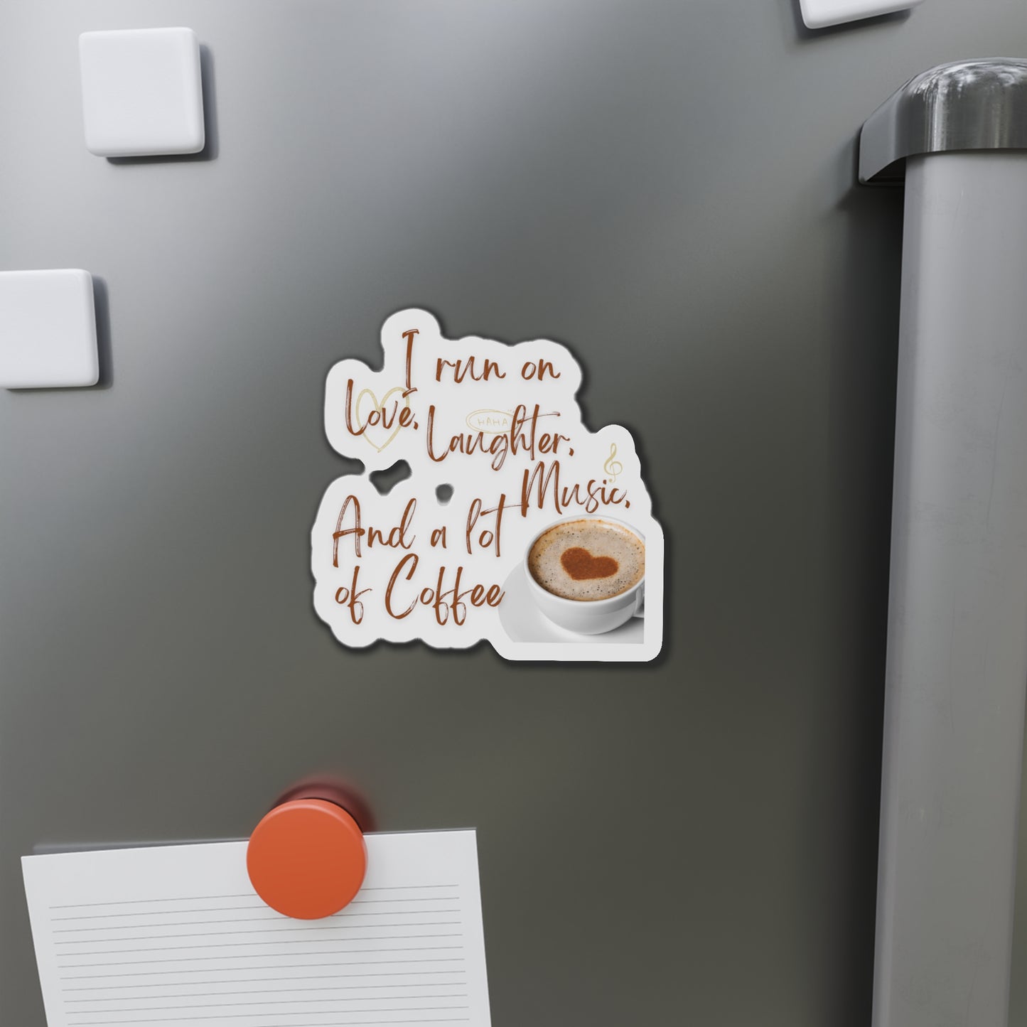 Coffee Die-Cut Magnets Just for fun