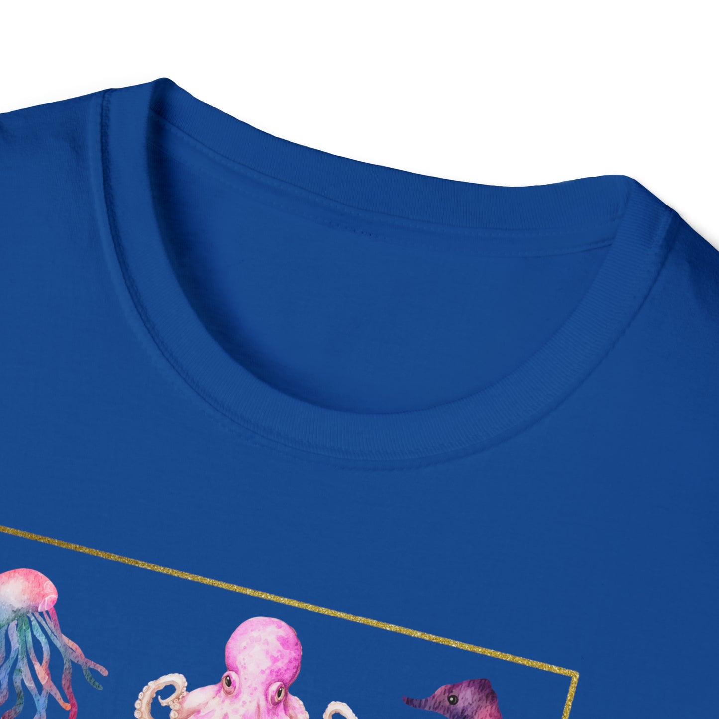 Sea life - Unisex Softstyle T-Shirt Just for fun