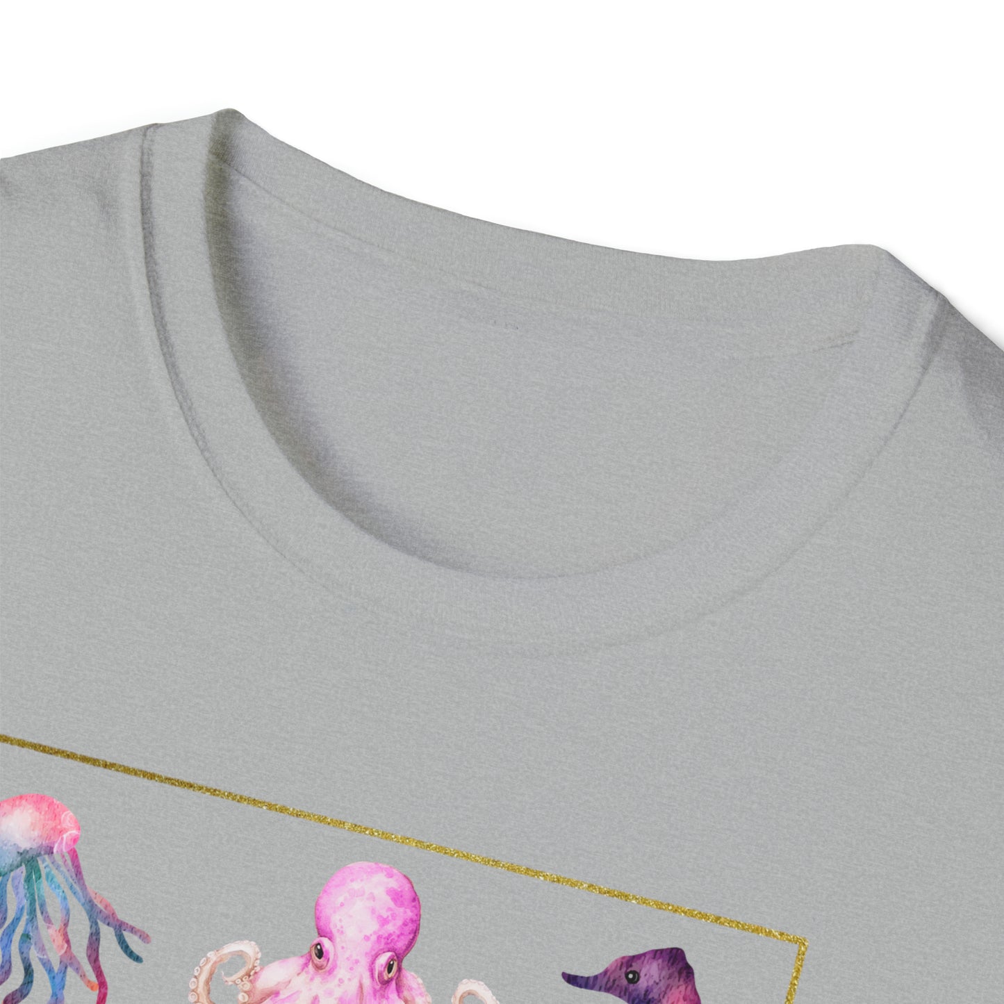 Sea life - Unisex Softstyle T-Shirt Just for fun