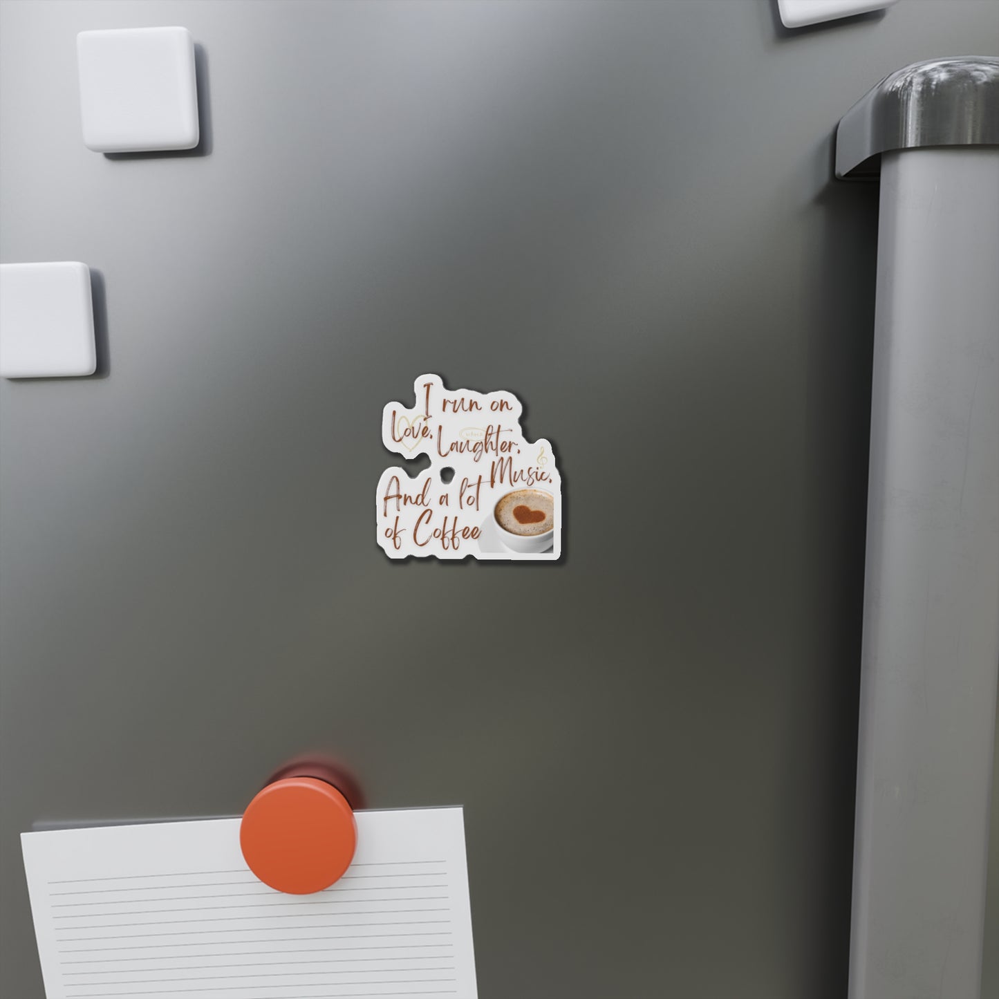 Coffee Die-Cut Magnets Just for fun