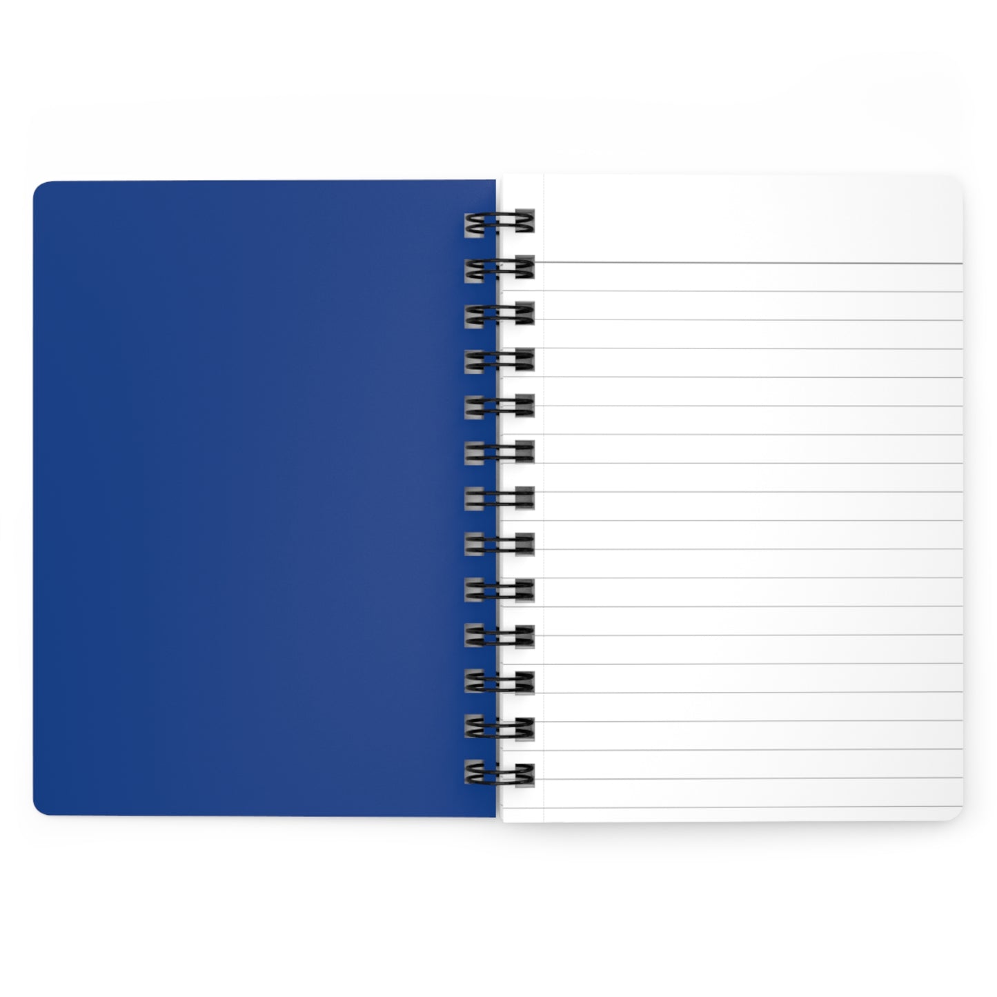 Love anchors the soul - Spiral Bound Journal (Blue)