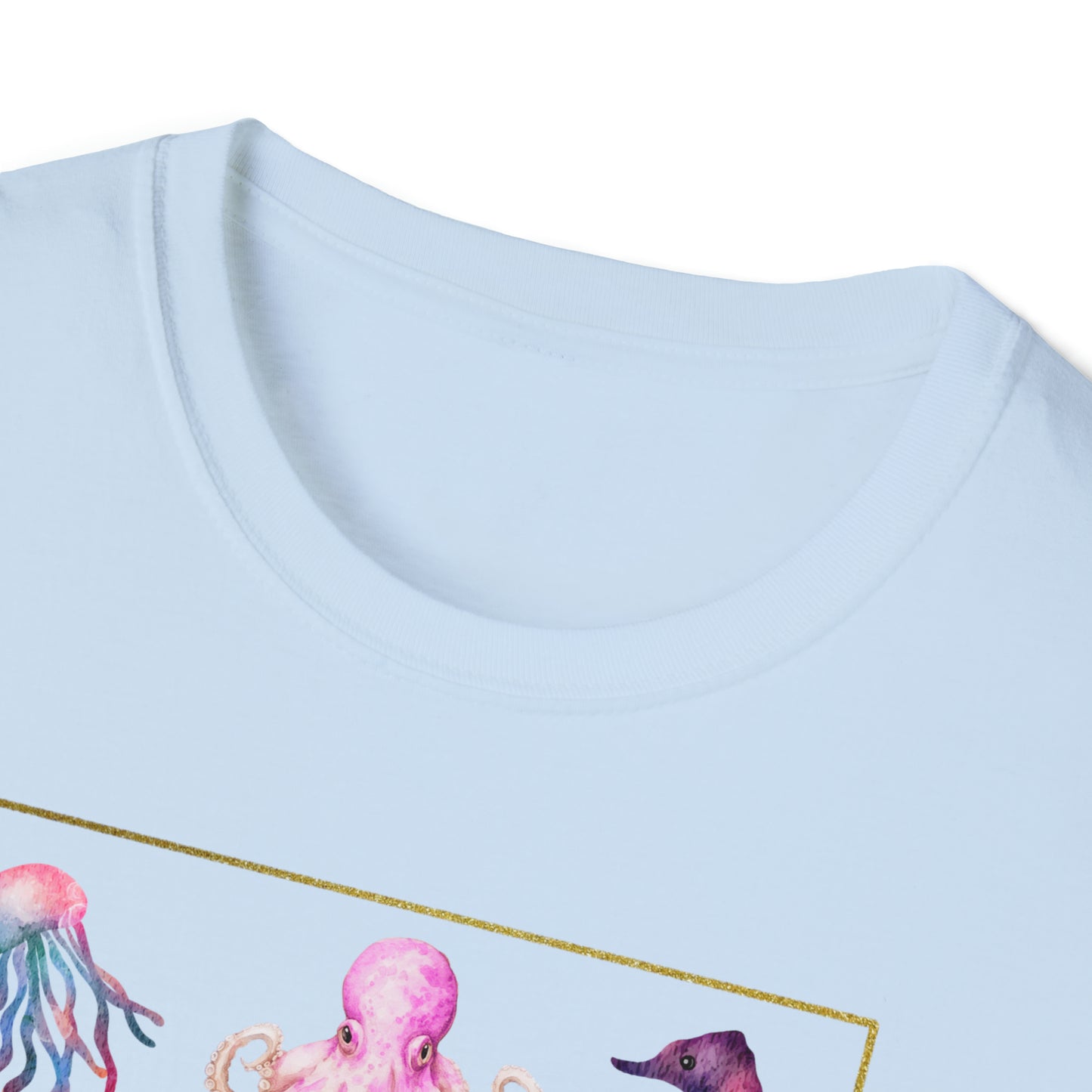Sea life - Unisex Softstyle T-Shirt Just for fun