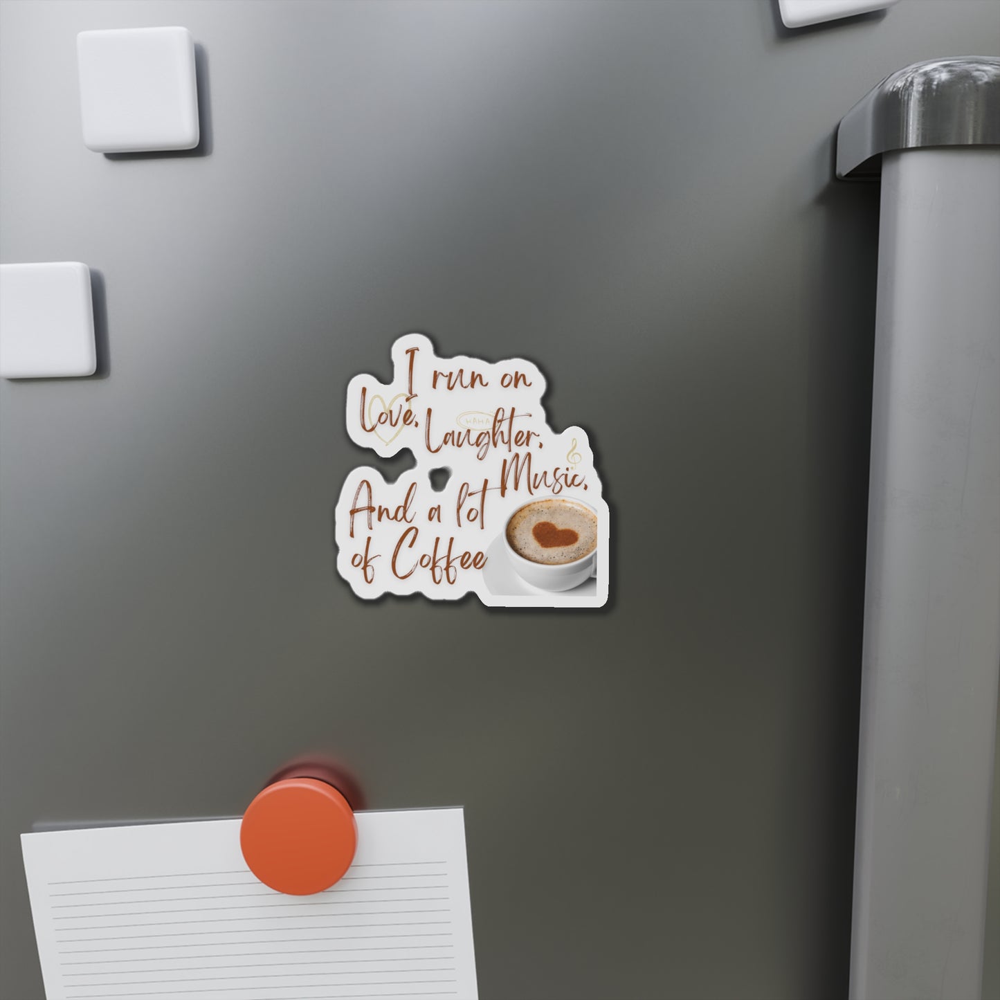 Coffee Die-Cut Magnets Just for fun