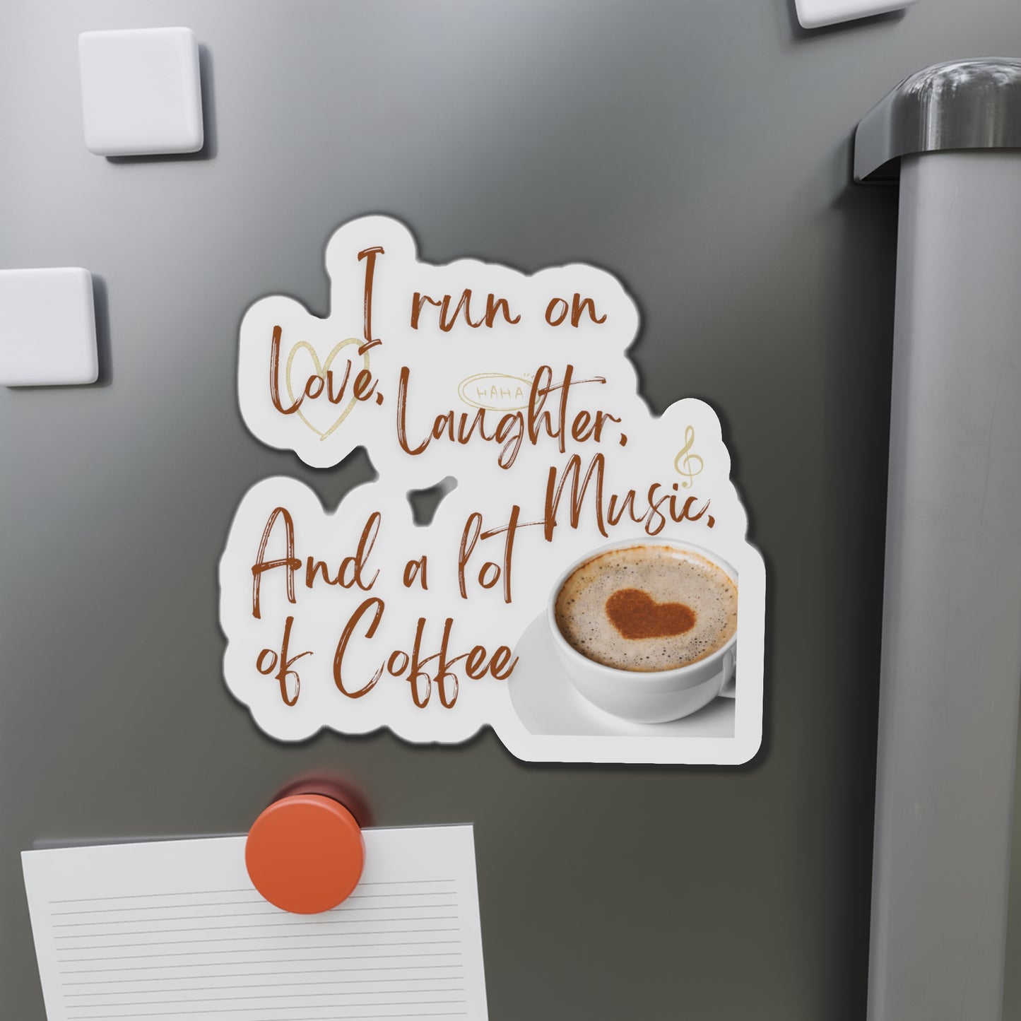 Coffee Die-Cut Magnets Just for fun