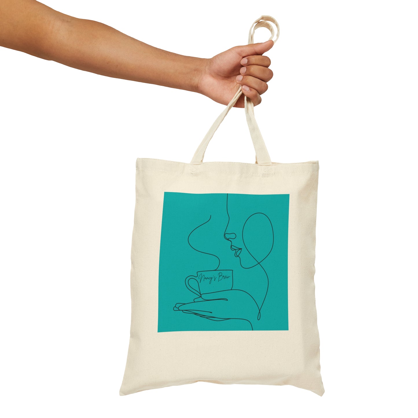 Nancy's Brew - Cotton Canvas Tote Bag Just for fun