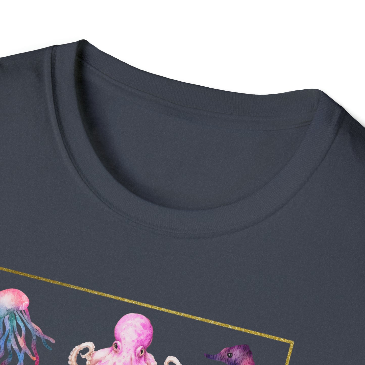 Sea life - Unisex Softstyle T-Shirt Just for fun