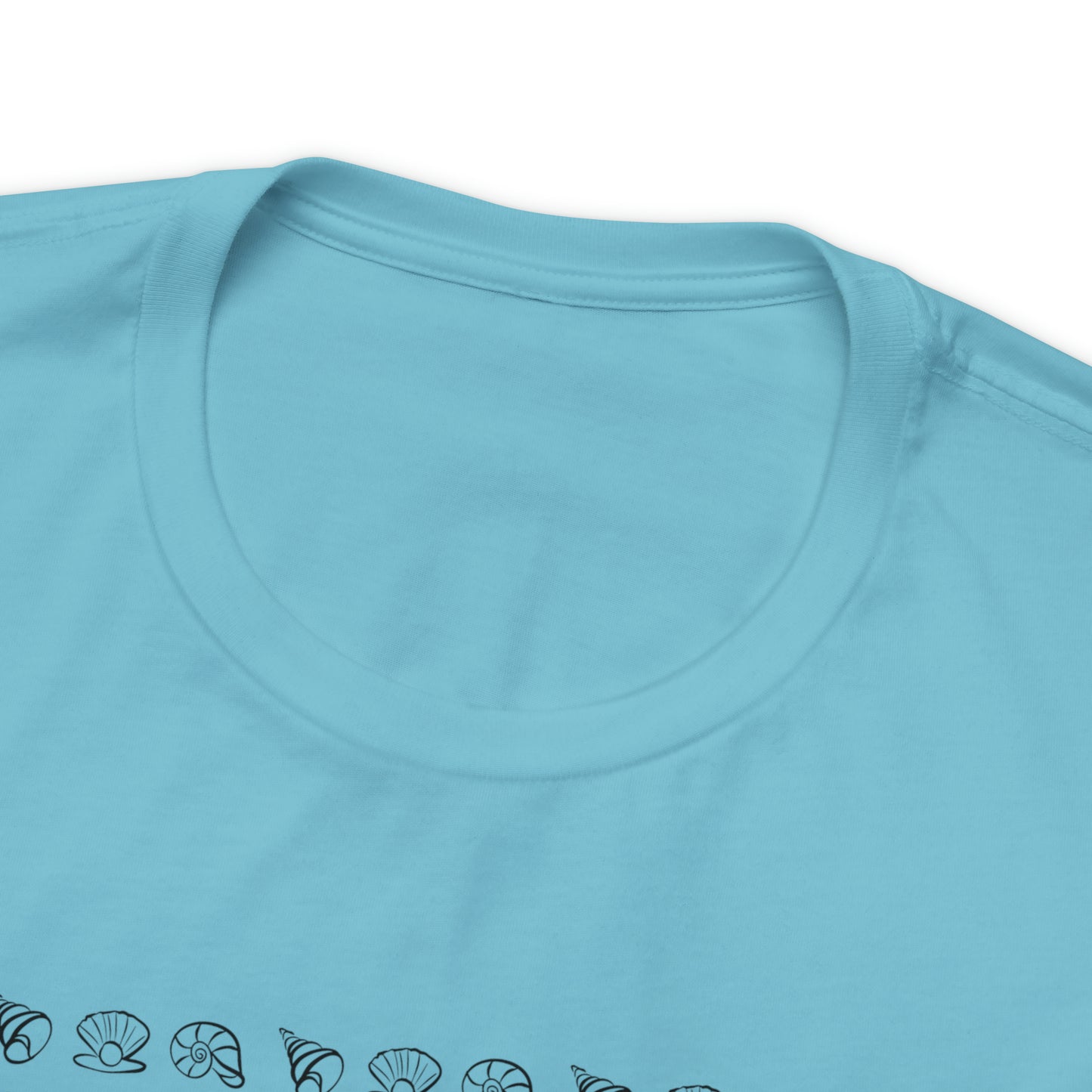 Summer Seashells Unisex Jersey Short Sleeve Tee