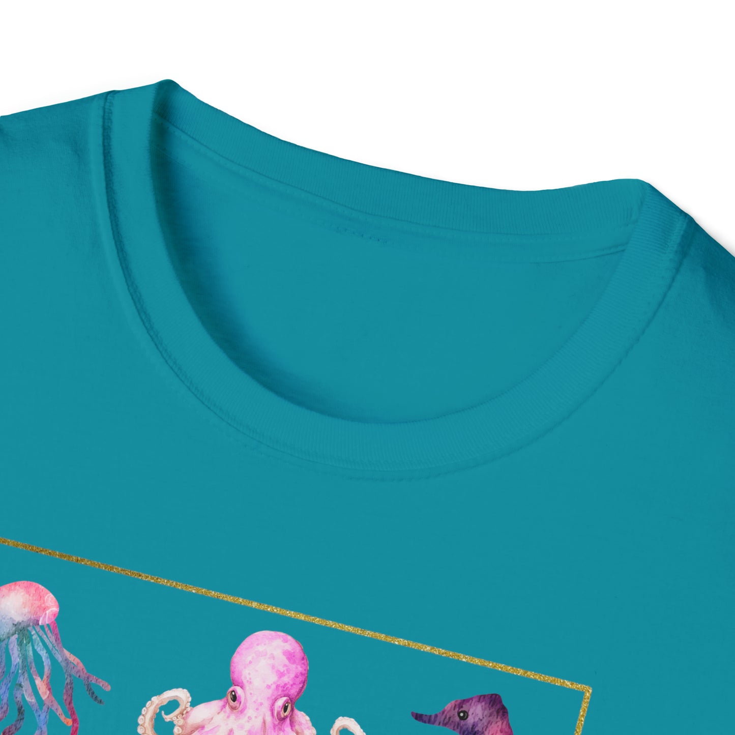 Sea life - Unisex Softstyle T-Shirt Just for fun