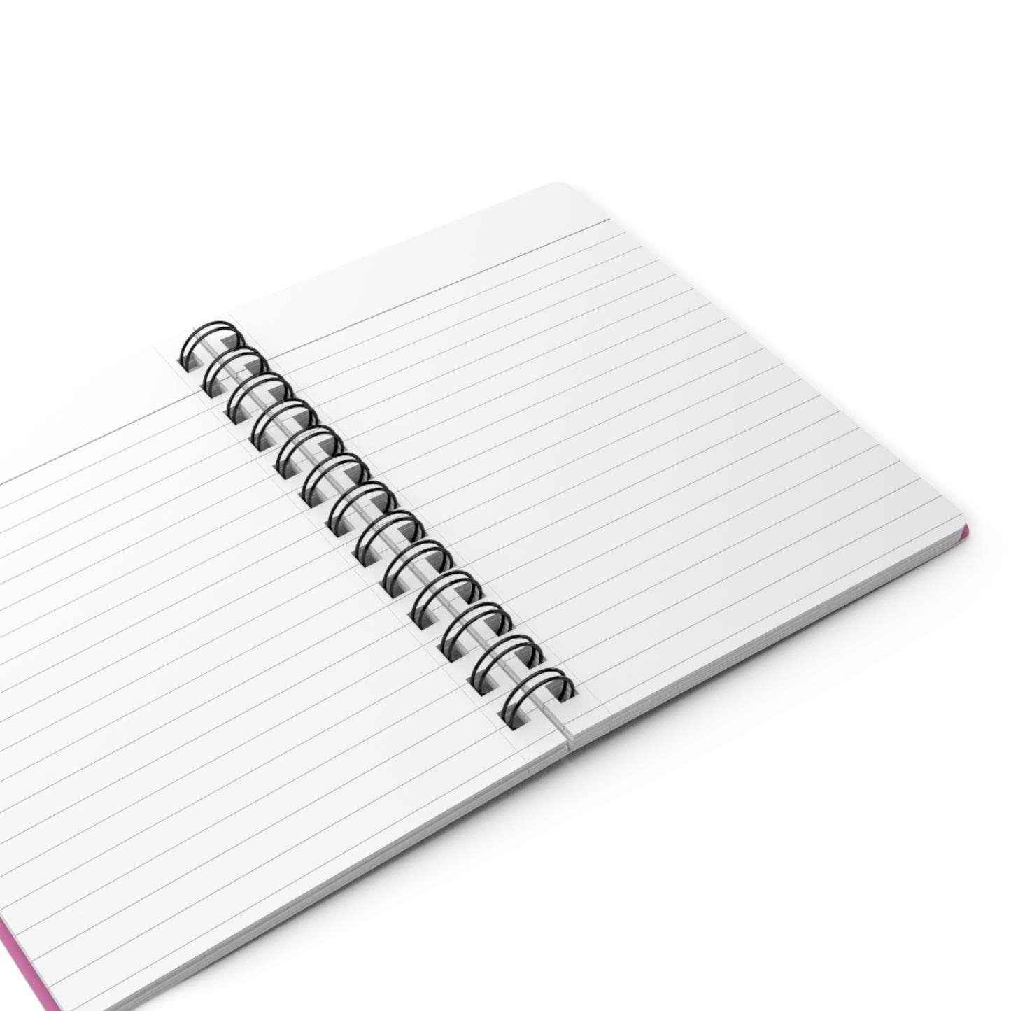 Love anchors the soul - Spiral Bound Journal (Light pink)