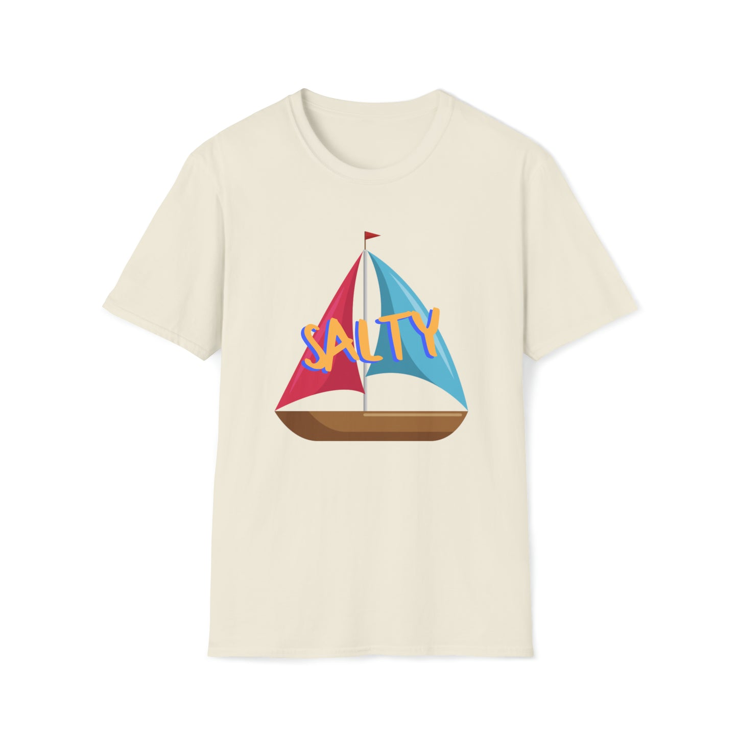 Salty Sailing - Unisex Softstyle T-Shirt