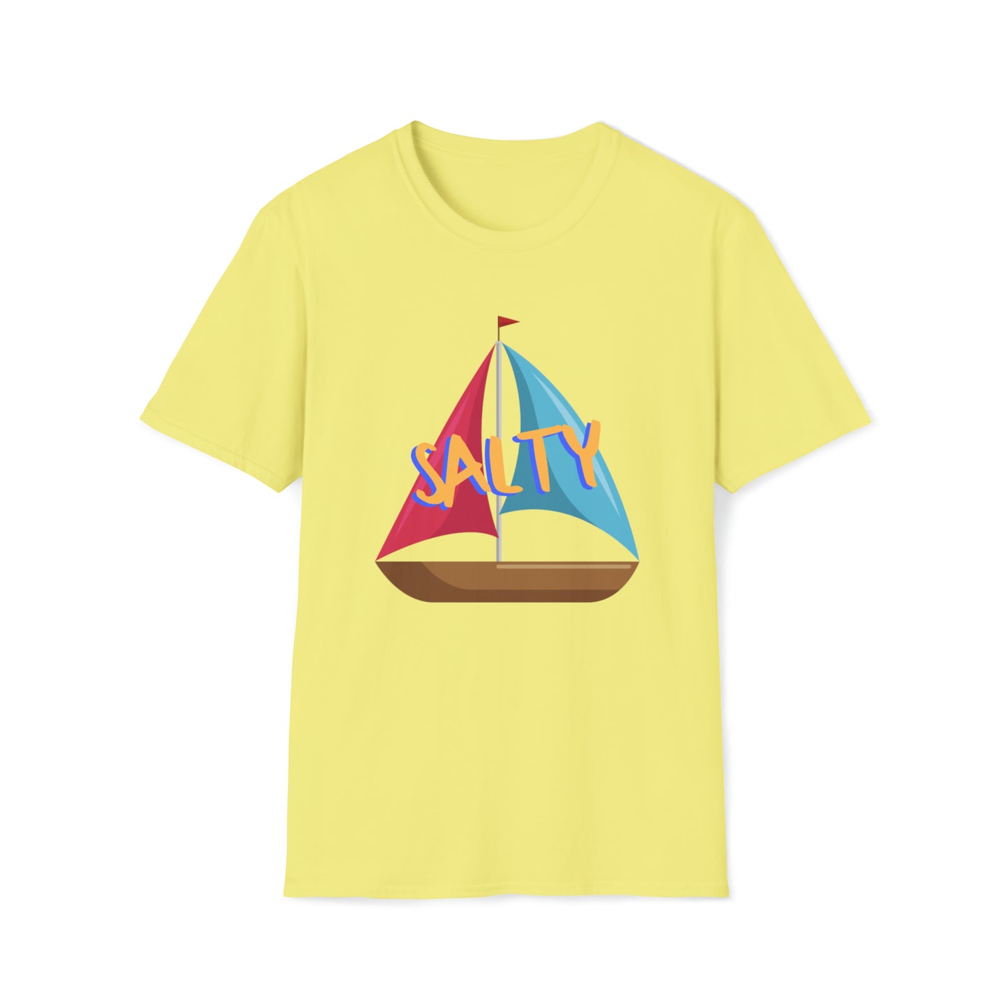 Salty Sailing - Unisex Softstyle T-Shirt