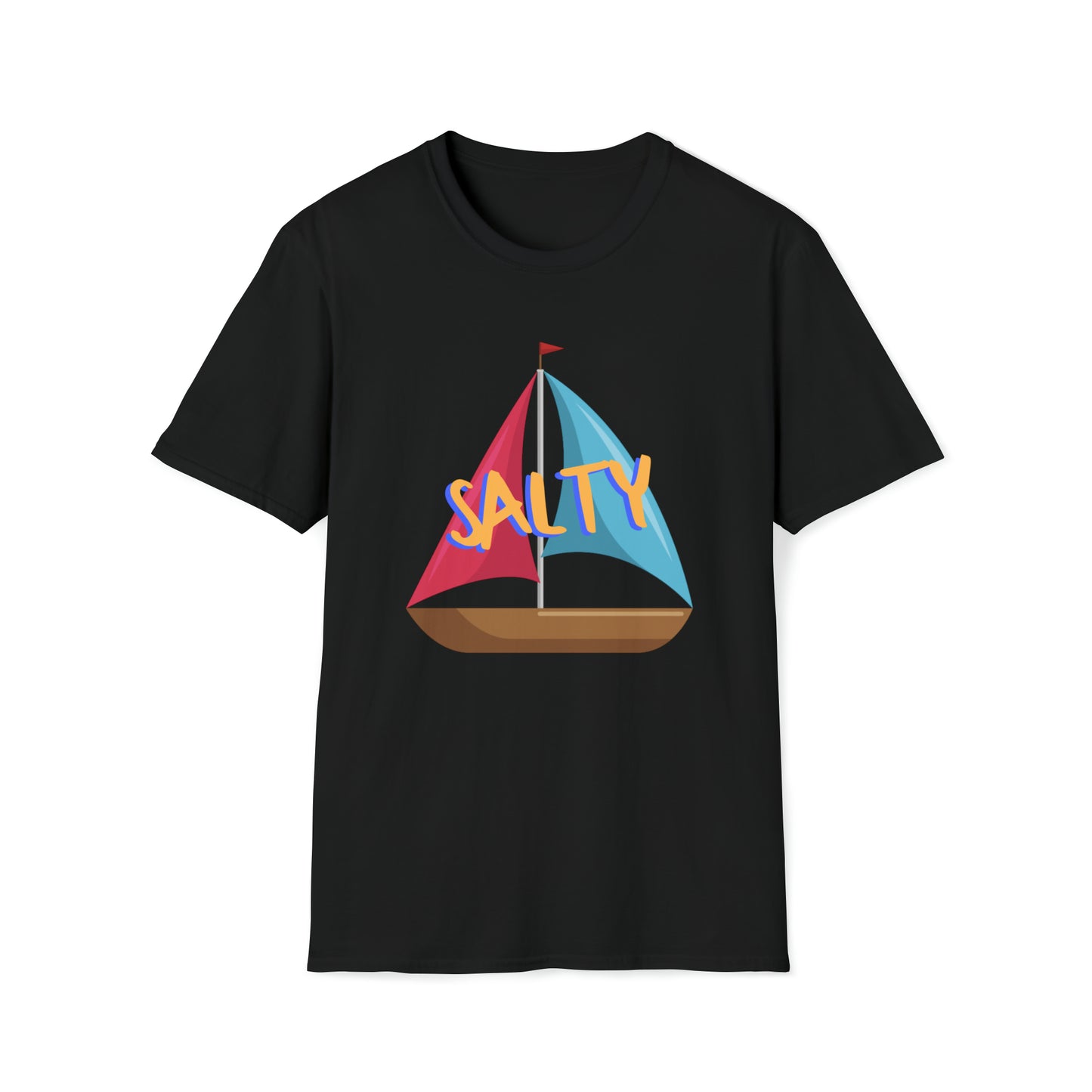 Salty Sailing - Unisex Softstyle T-Shirt