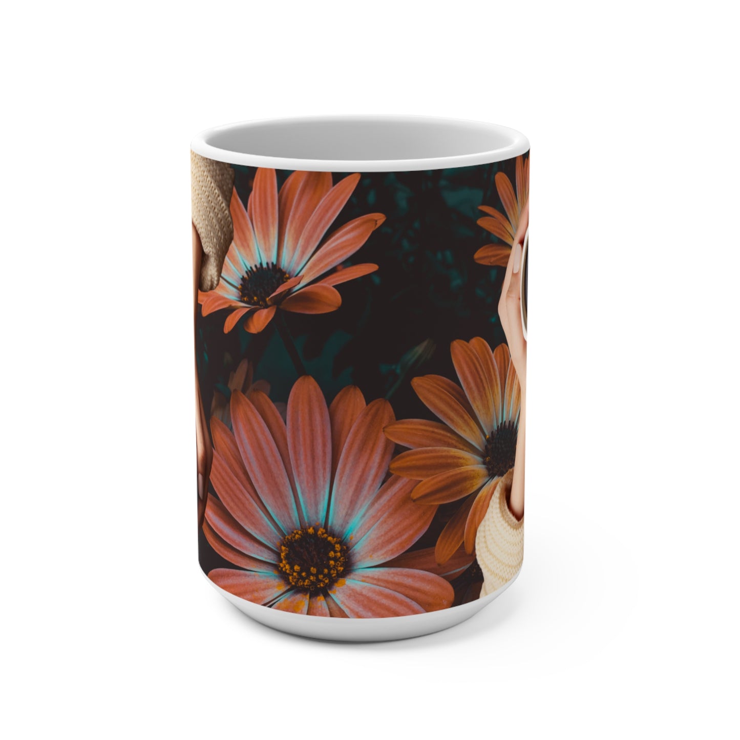 Coffee first (second, third, always), Autumn Vibes, Autumn Leaves, Boho chic, Mug 15oz