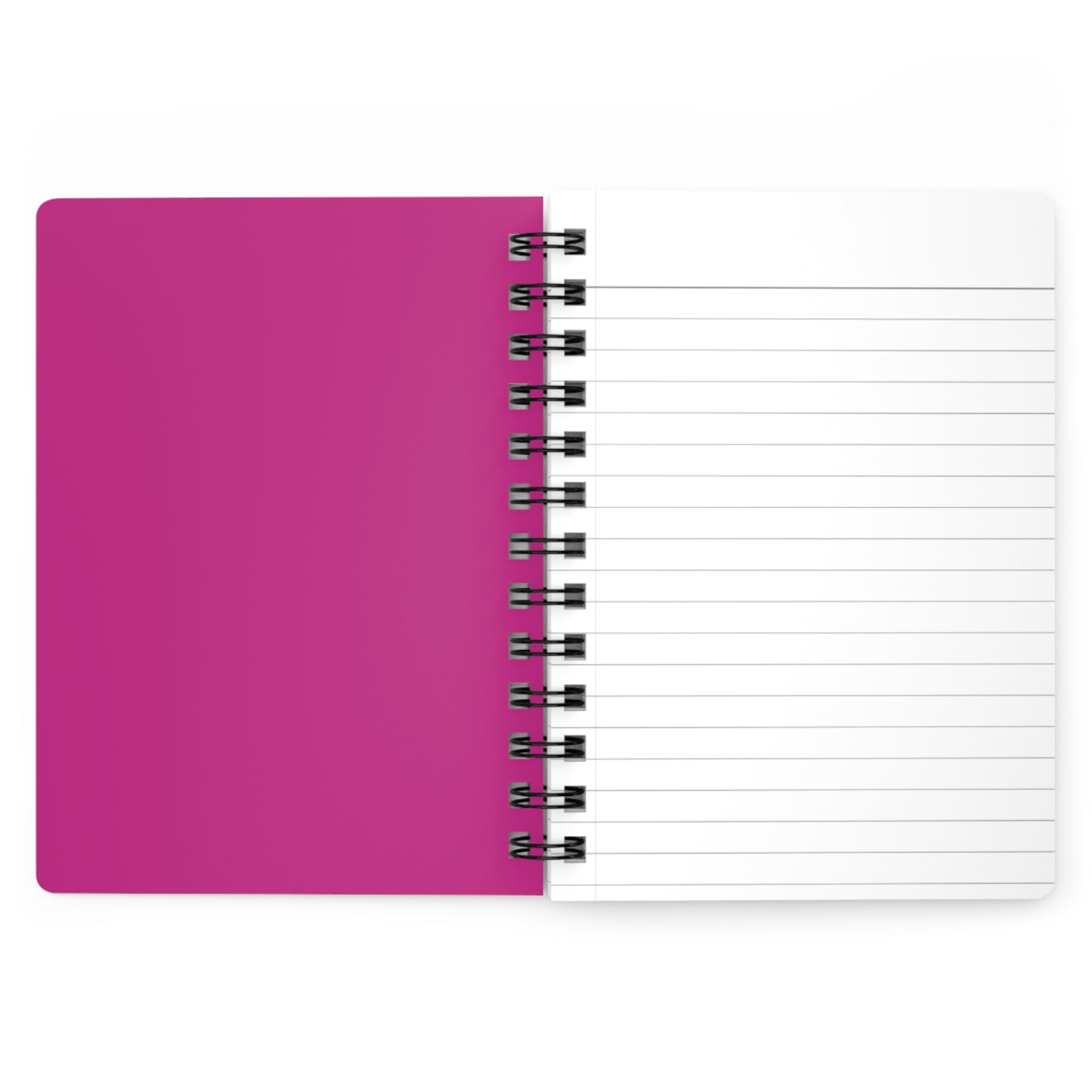 Love anchors the soul - Spiral Bound Journal (Dark pink)