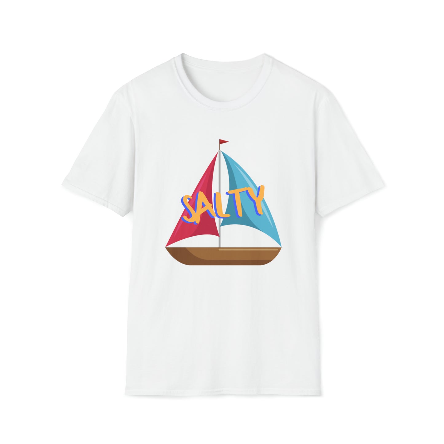 Salty Sailing - Unisex Softstyle T-Shirt