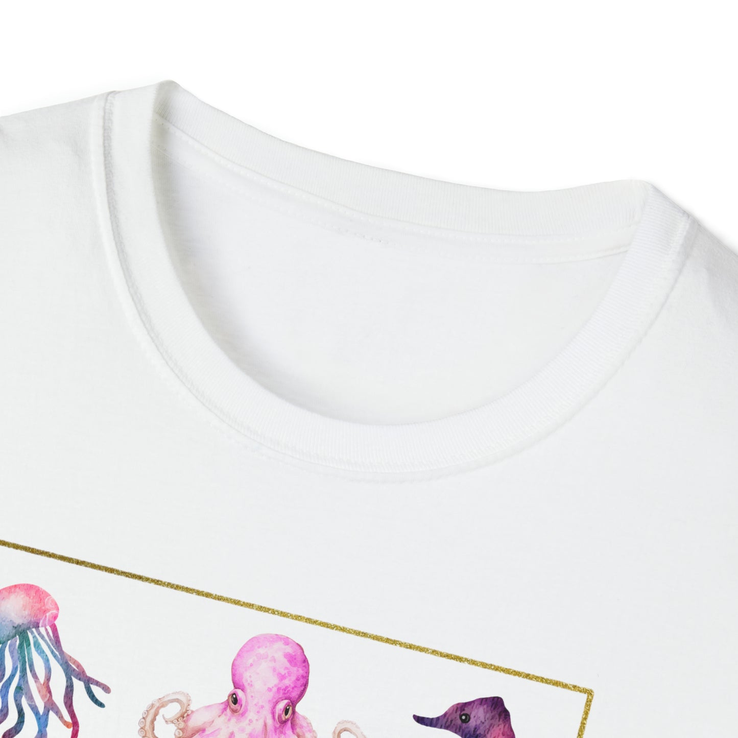 Sea life - Unisex Softstyle T-Shirt Just for fun