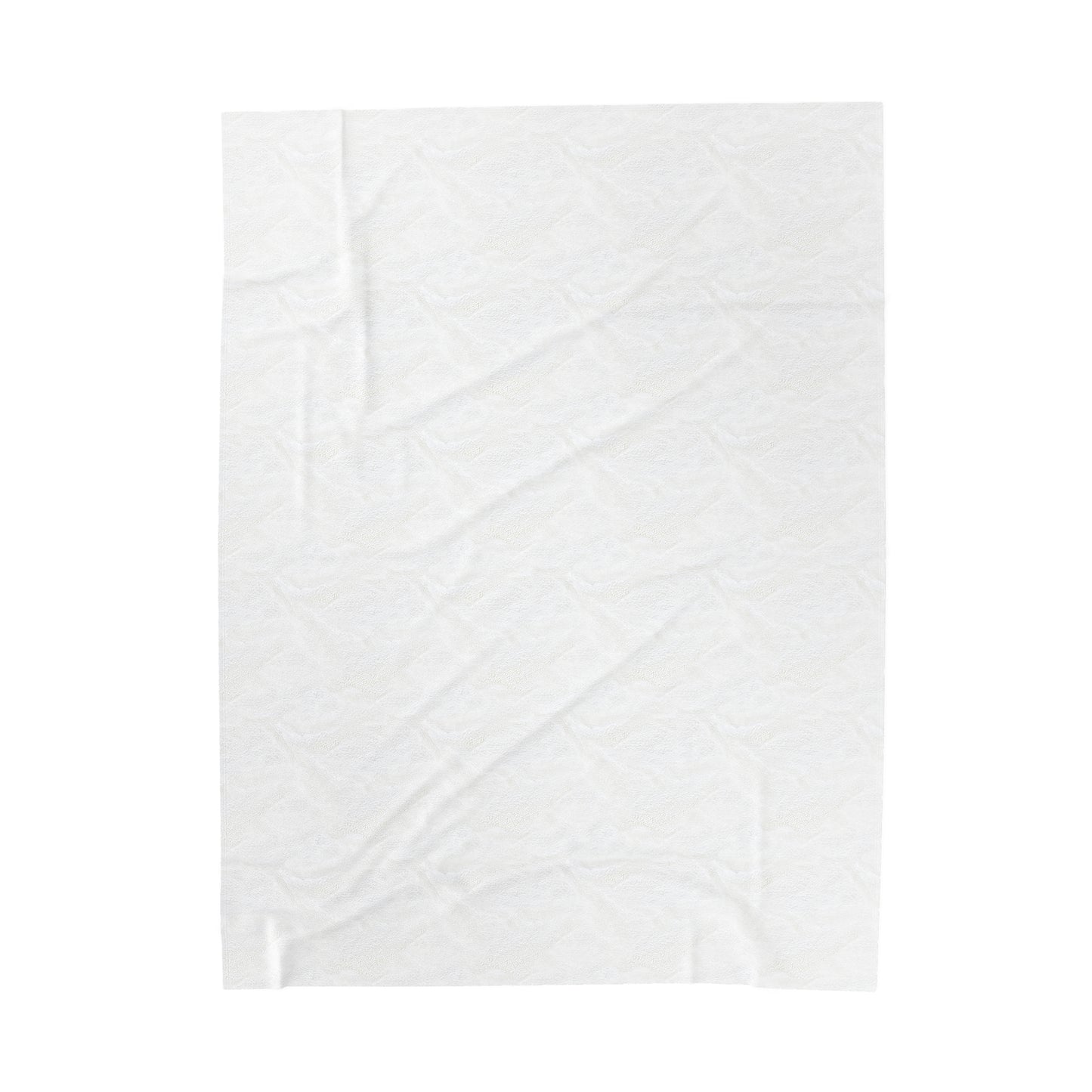 Anchors for days - Velveteen Plush Blanket (Blue)