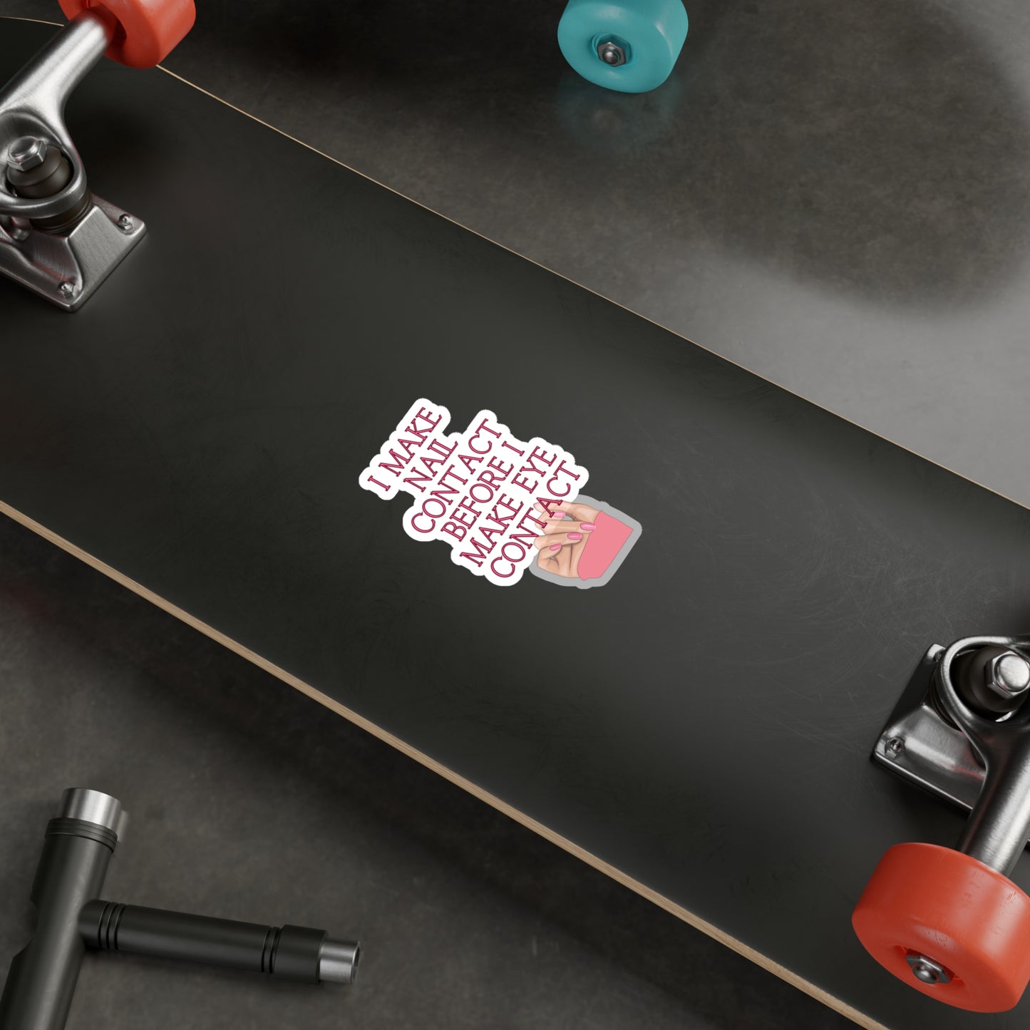 Nails - Kiss-Cut Vinyl Decals
