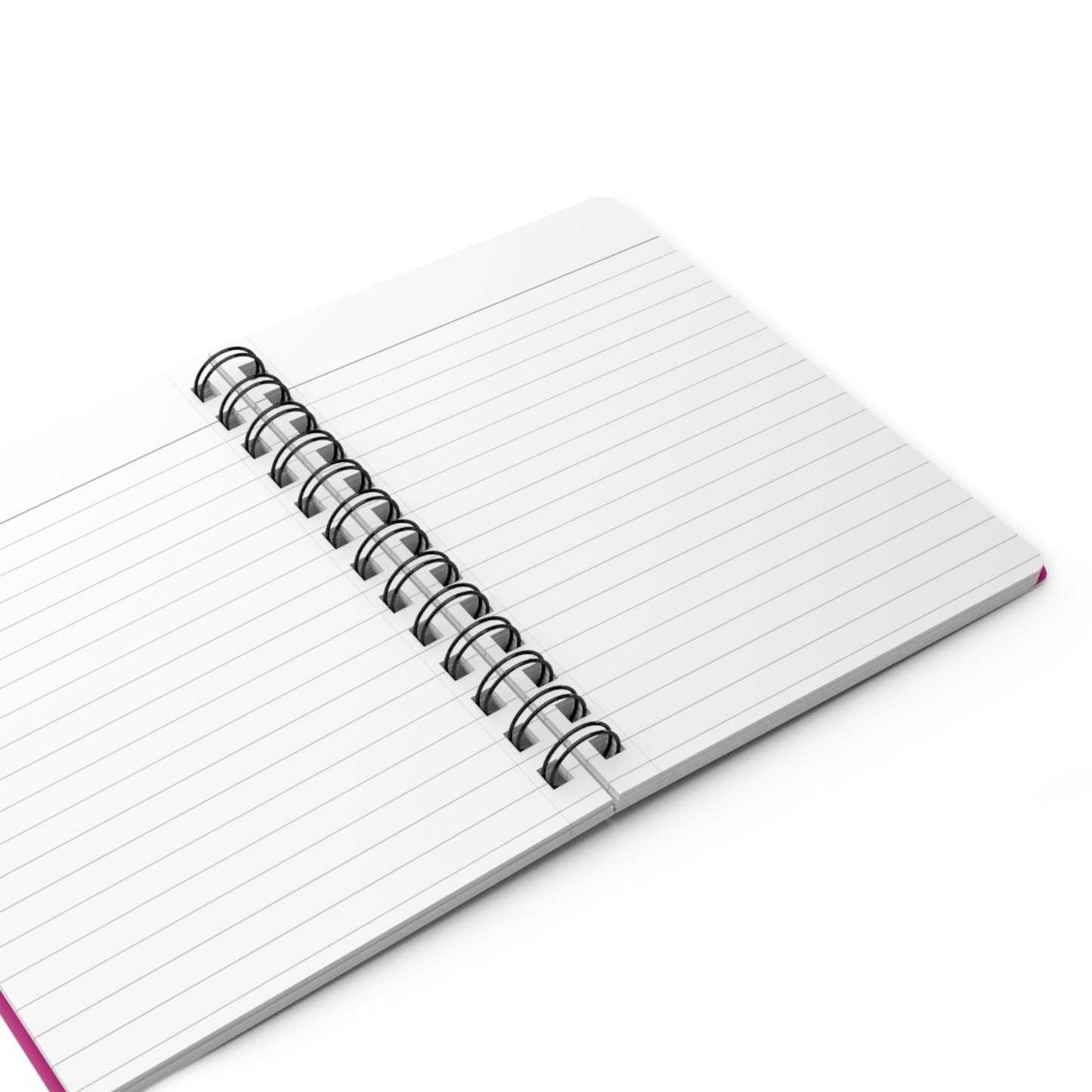 Love anchors the soul - Spiral Bound Journal (Dark pink)