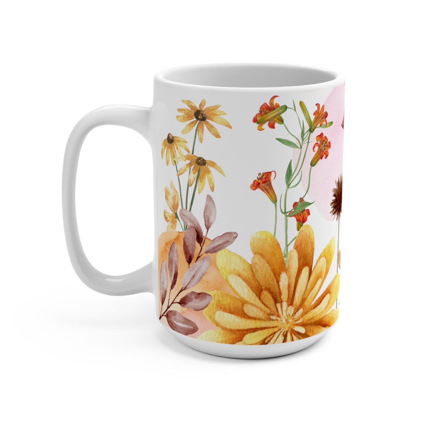 Autumn Vibes, Autumn Leaves, Mug 15oz