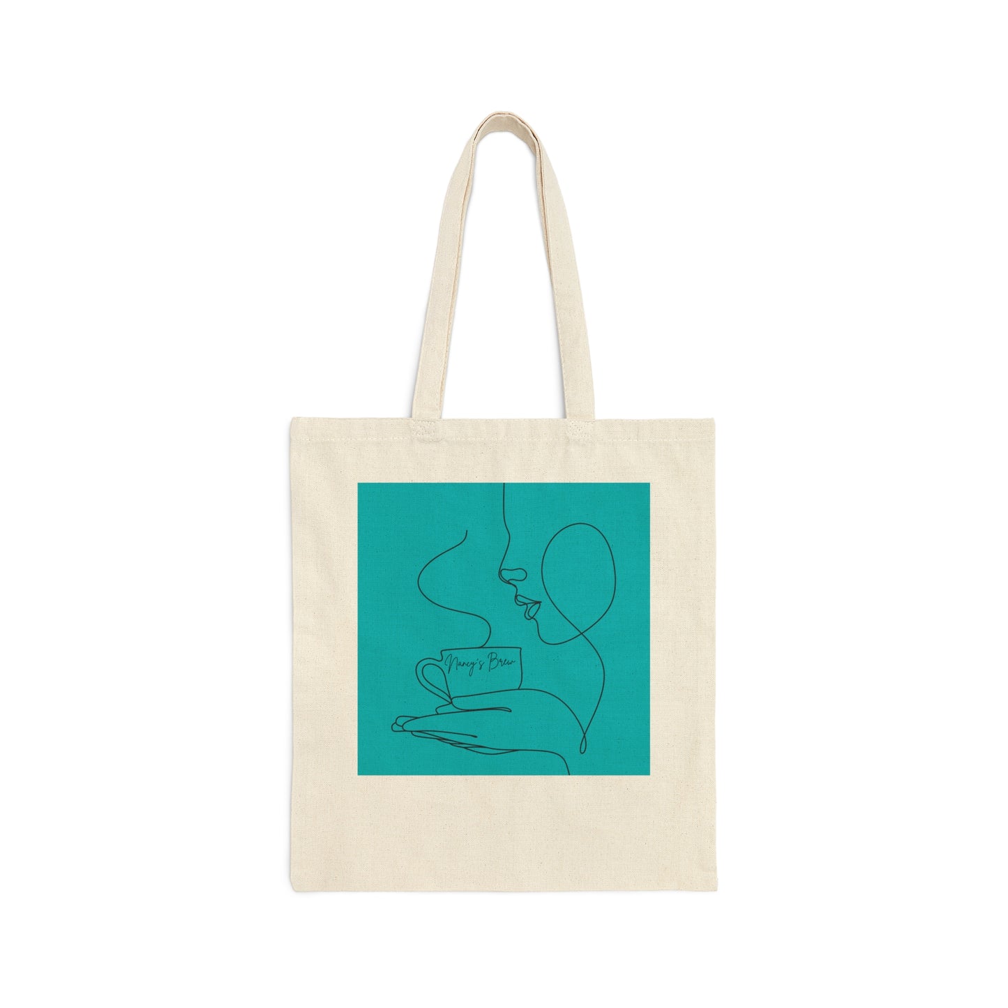 Nancy's Brew - Cotton Canvas Tote Bag Just for fun