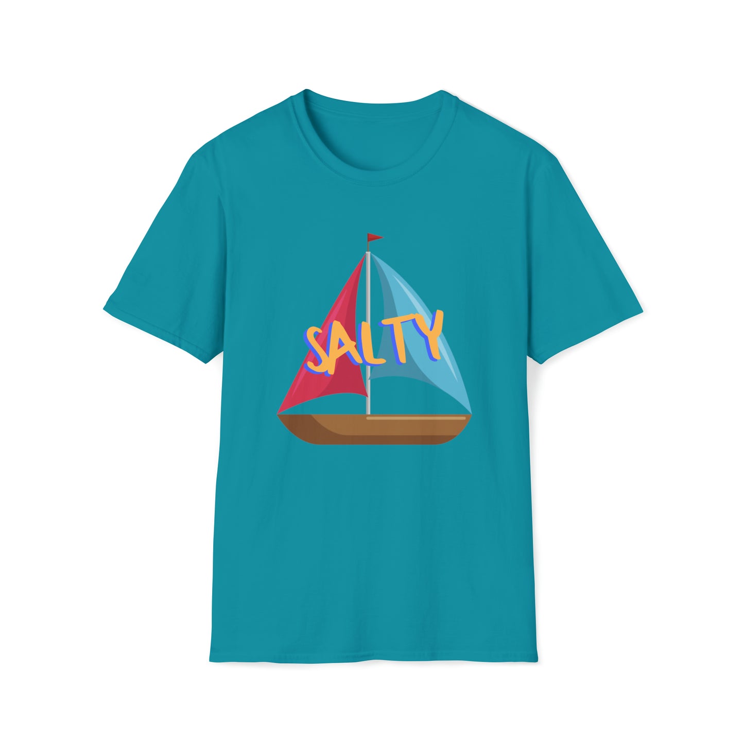 Salty Sailing - Unisex Softstyle T-Shirt