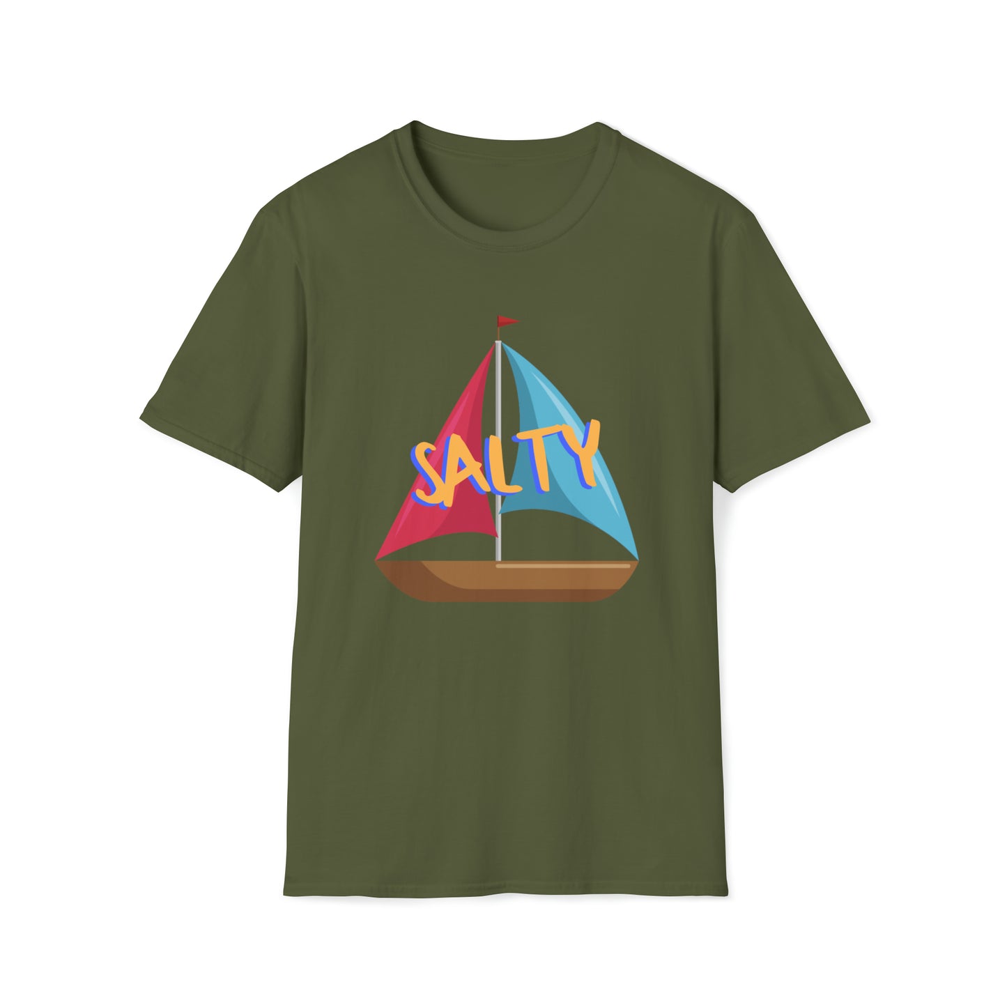 Salty Sailing - Unisex Softstyle T-Shirt
