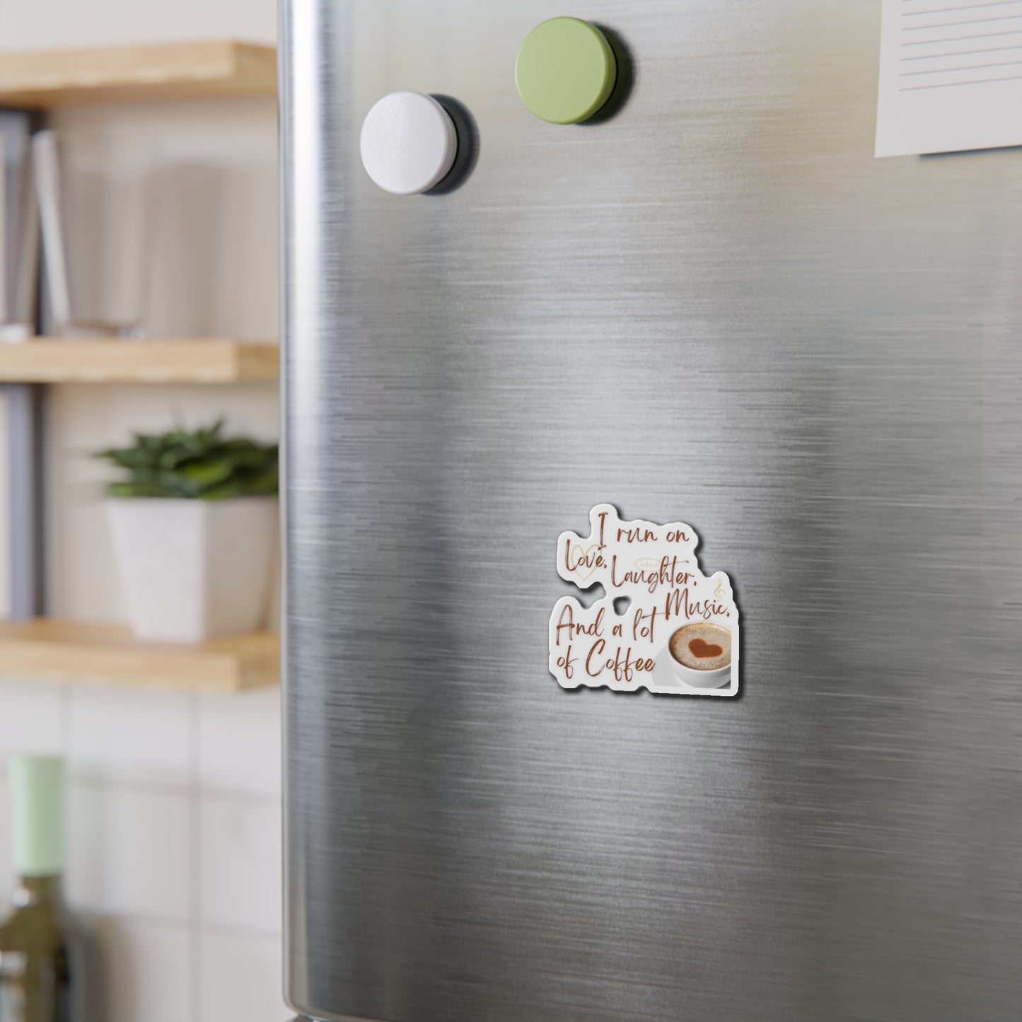 Coffee Die-Cut Magnets Just for fun