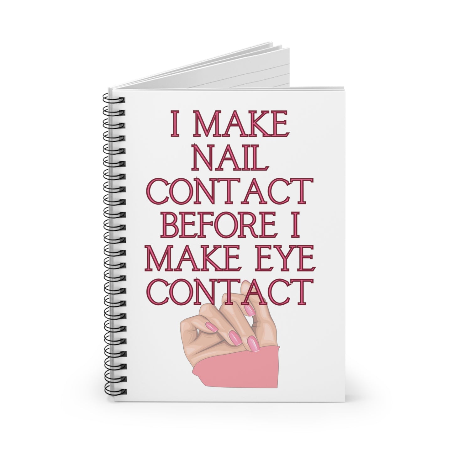 Nails - Spiral Notebook - Ruled Line
