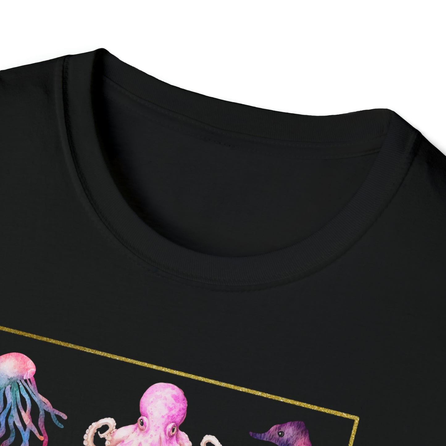 Sea life - Unisex Softstyle T-Shirt Just for fun