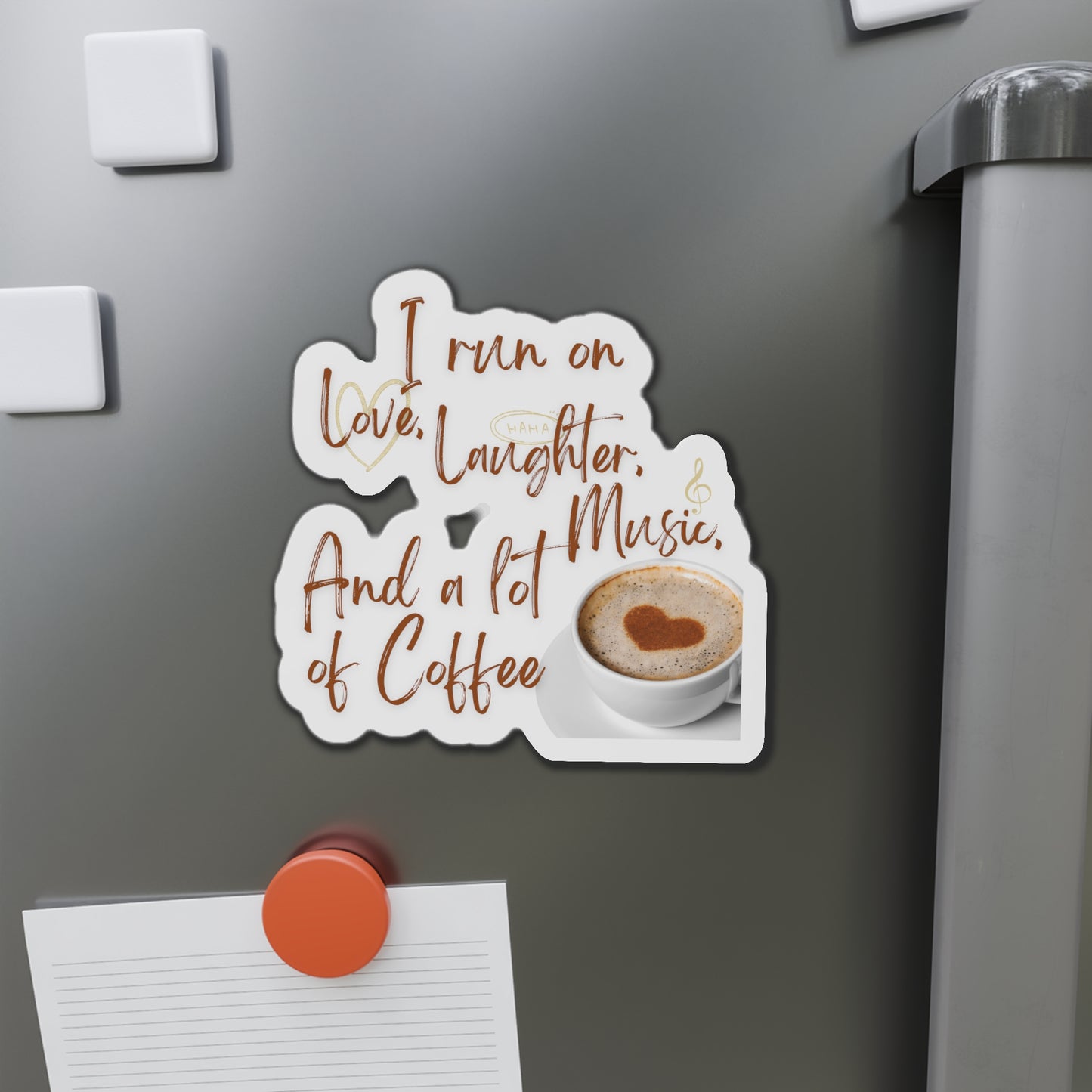 Coffee Die-Cut Magnets Just for fun