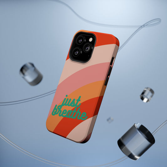 Just breathe retro - MagSafe Tough Cases